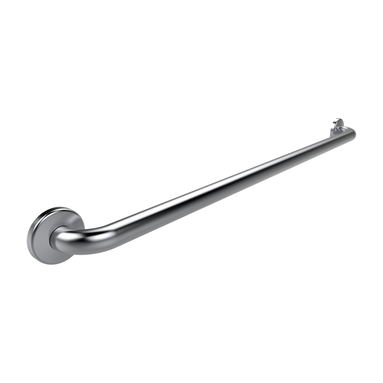 Barre de maintien 900 mm inox brossé Ø32 mm 2 points fixation PRESTO - 60318
