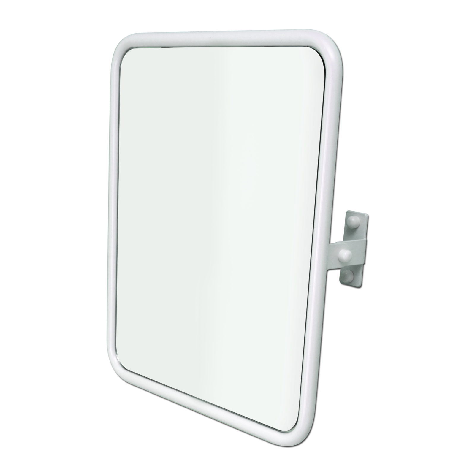 Miroir inclinable aluminium gainé nylon 582 x 667 mm mural PRESTO - 60427