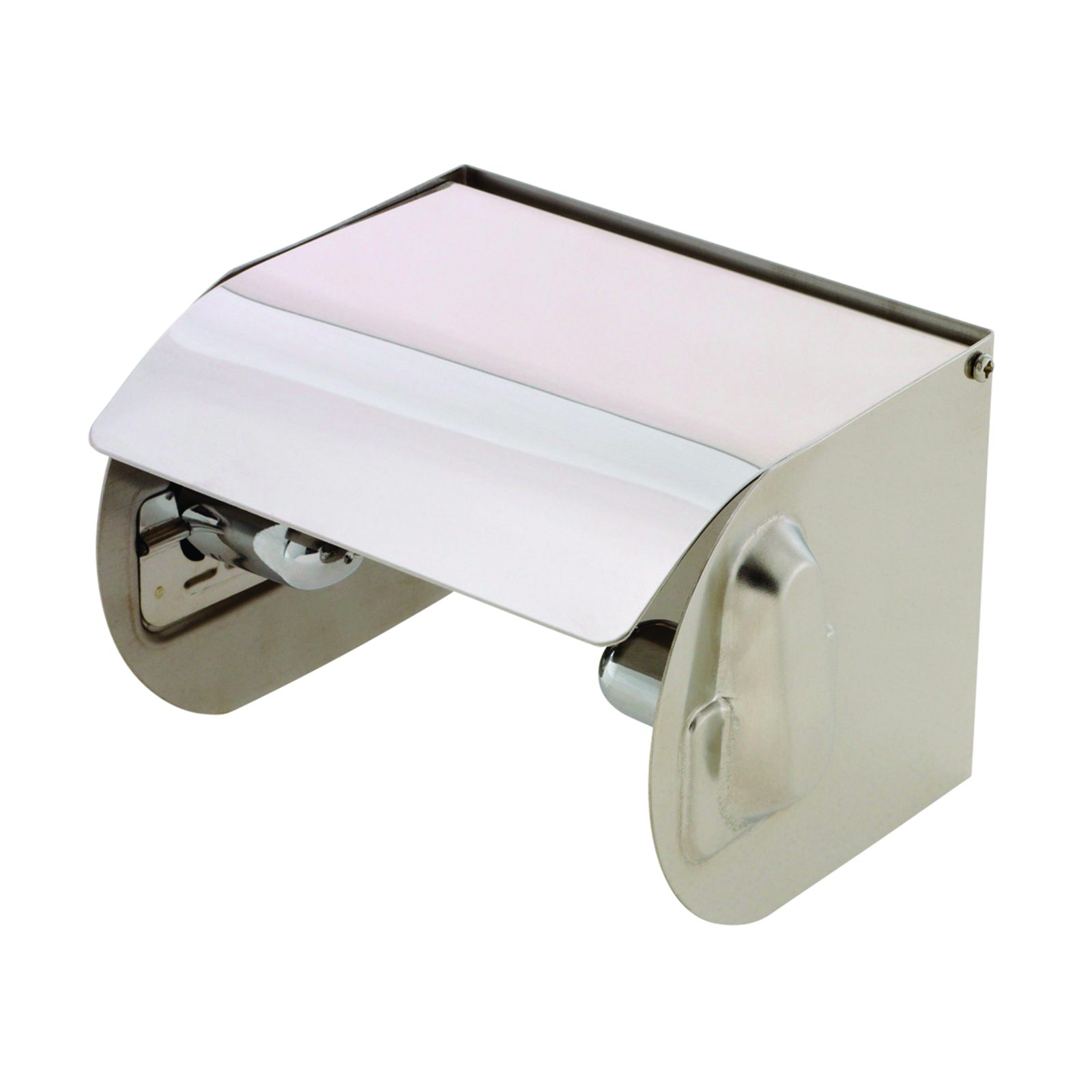 Distributeur papier rouleau inox poli brillant PRESTO - 60556