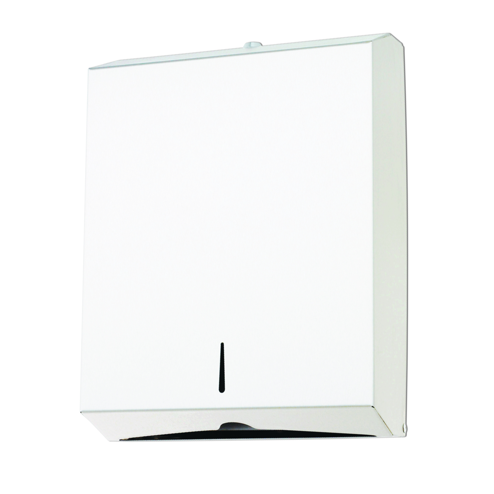 Distributeur essuie-mains pliés Z/C acier epoxy blanc PRESTO - 60560