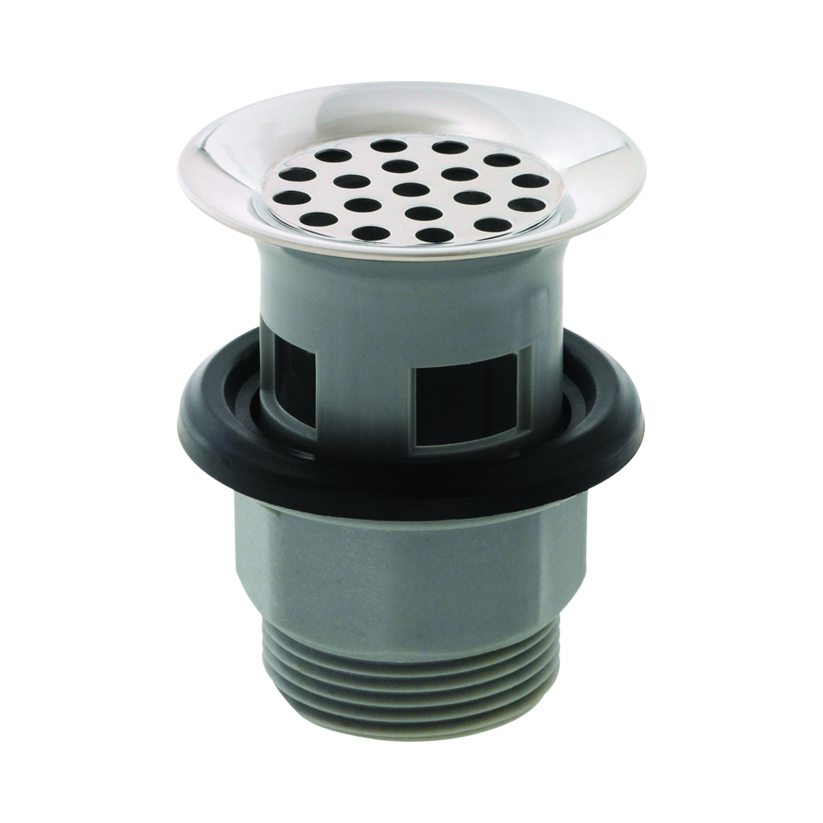 Bonde hygiénique lavabo ABS grille inox F G1