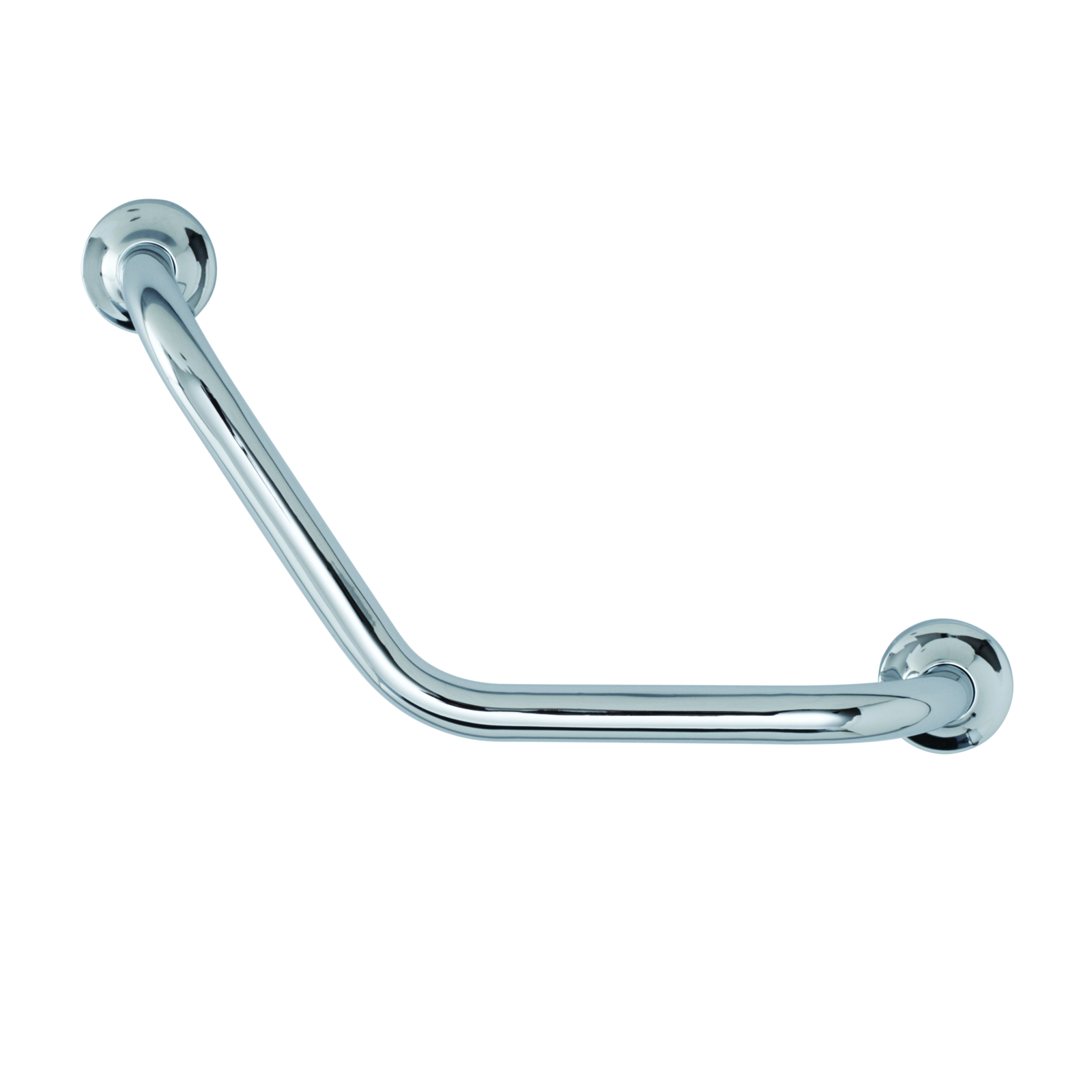 Barre coudée 135° inox chromé 25 mm sans vis PRESTO - 60579