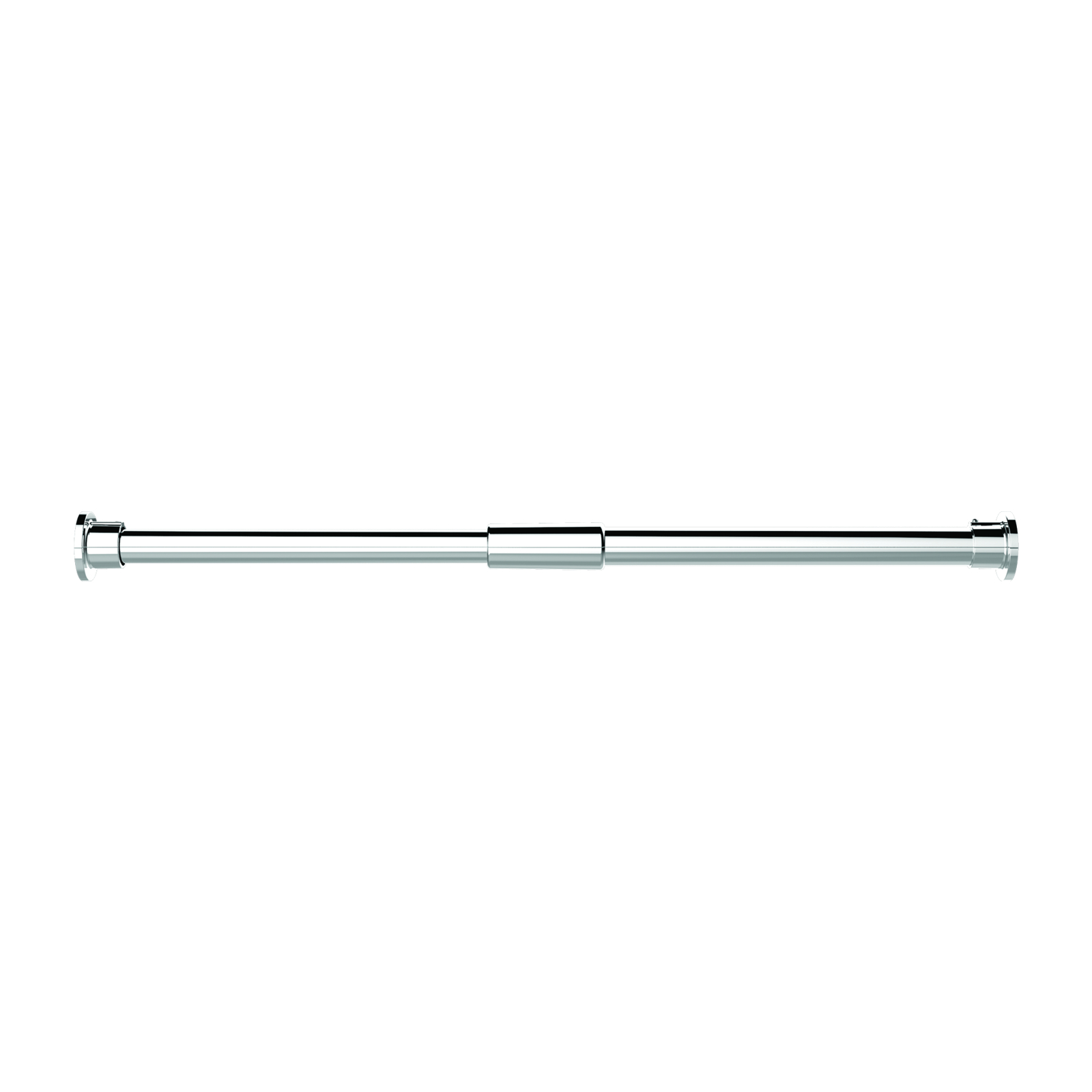 Tringle rideau de douche droite 120-220 cm inox PRESTO - 60601