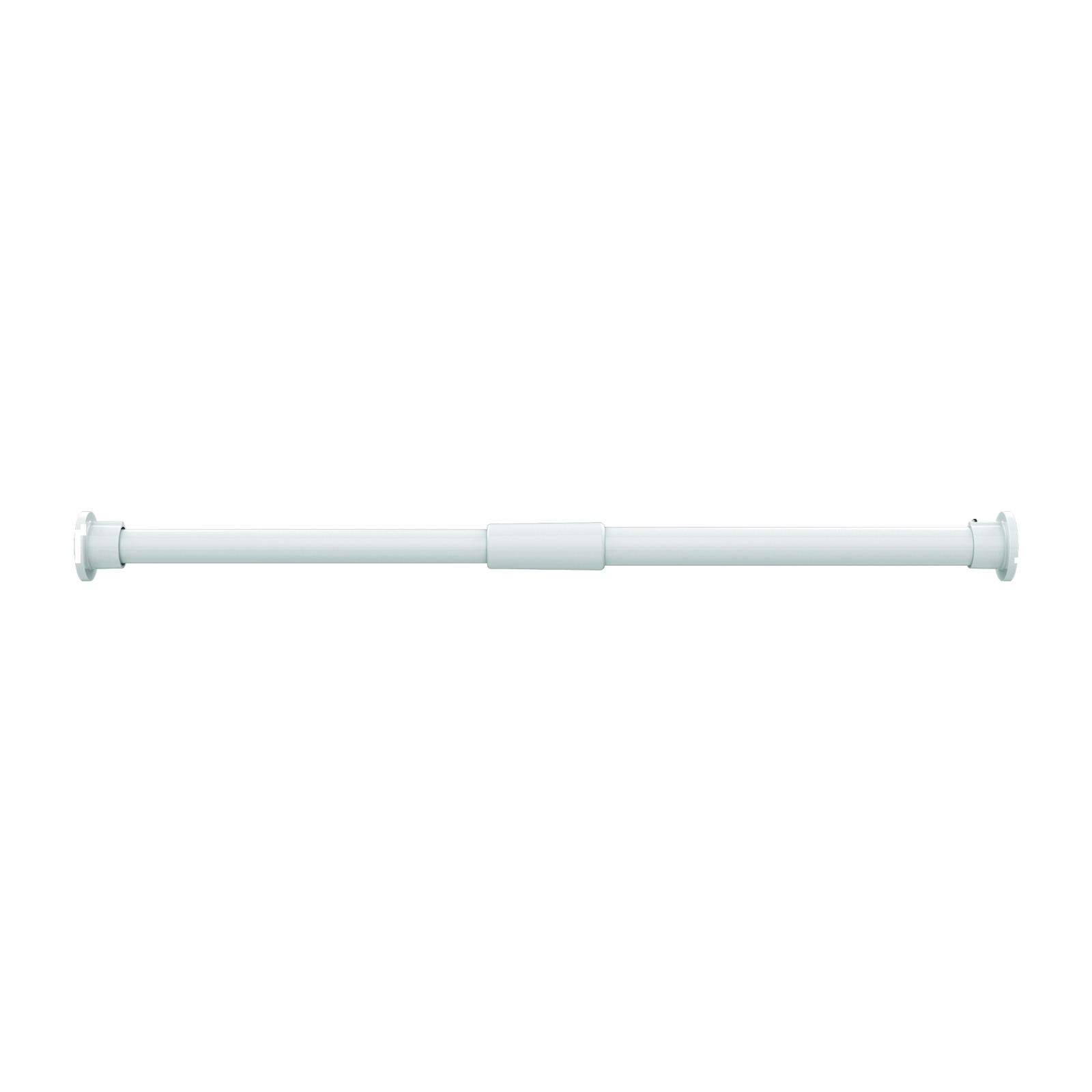 Tringle rideau douche droite 120-240 cm alu blanc PRESTO - 60603