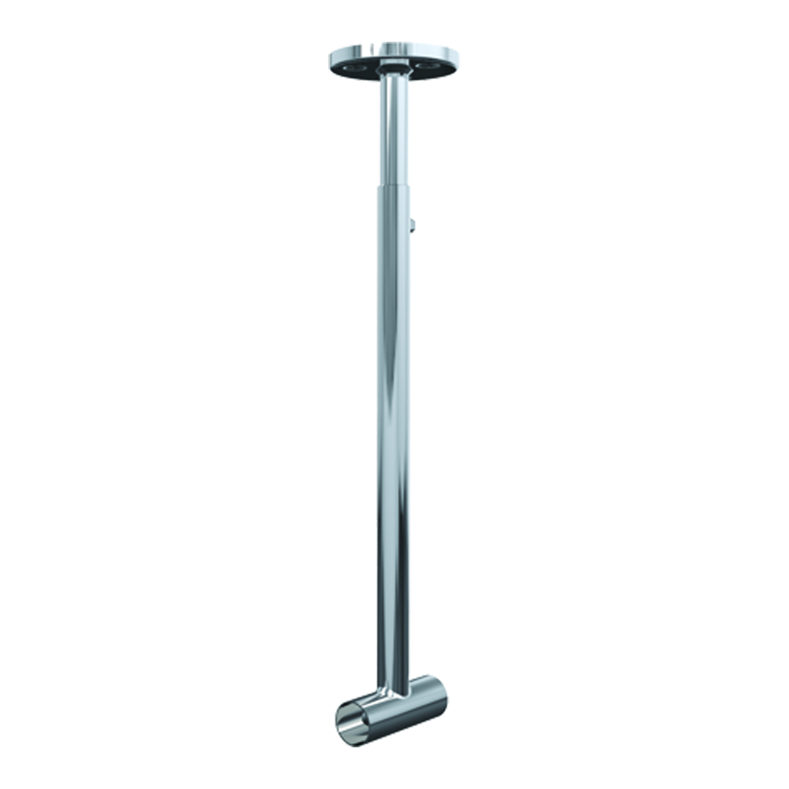 Tendeur rideau de douche extensible inox Ø25 mm 400-700 mm sans vis PRESTO - 60624
