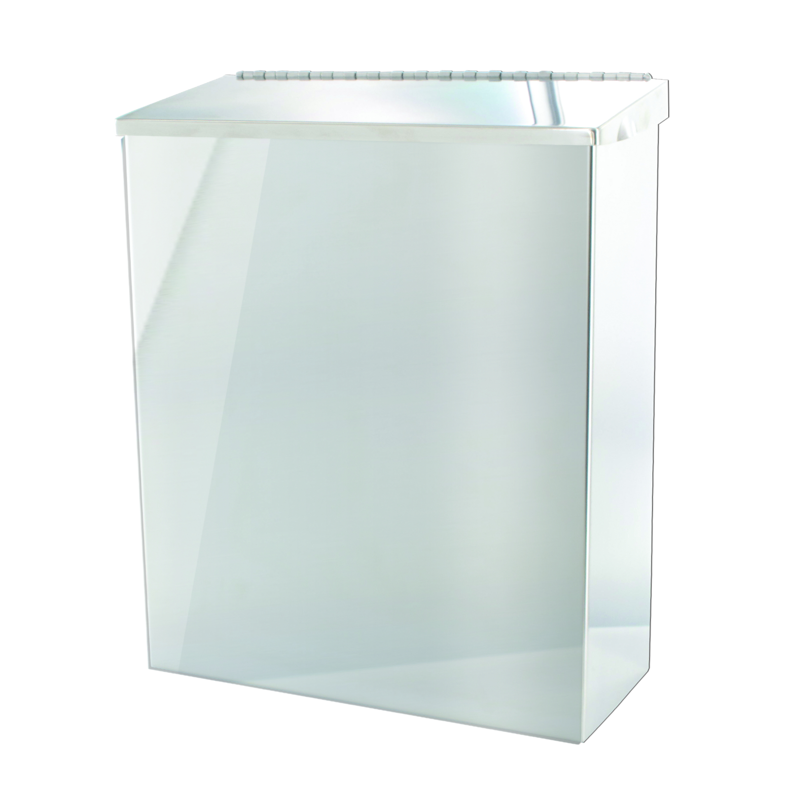Poubelle murale 7 L inox poli brillant 285 mm PRESTO - 60629