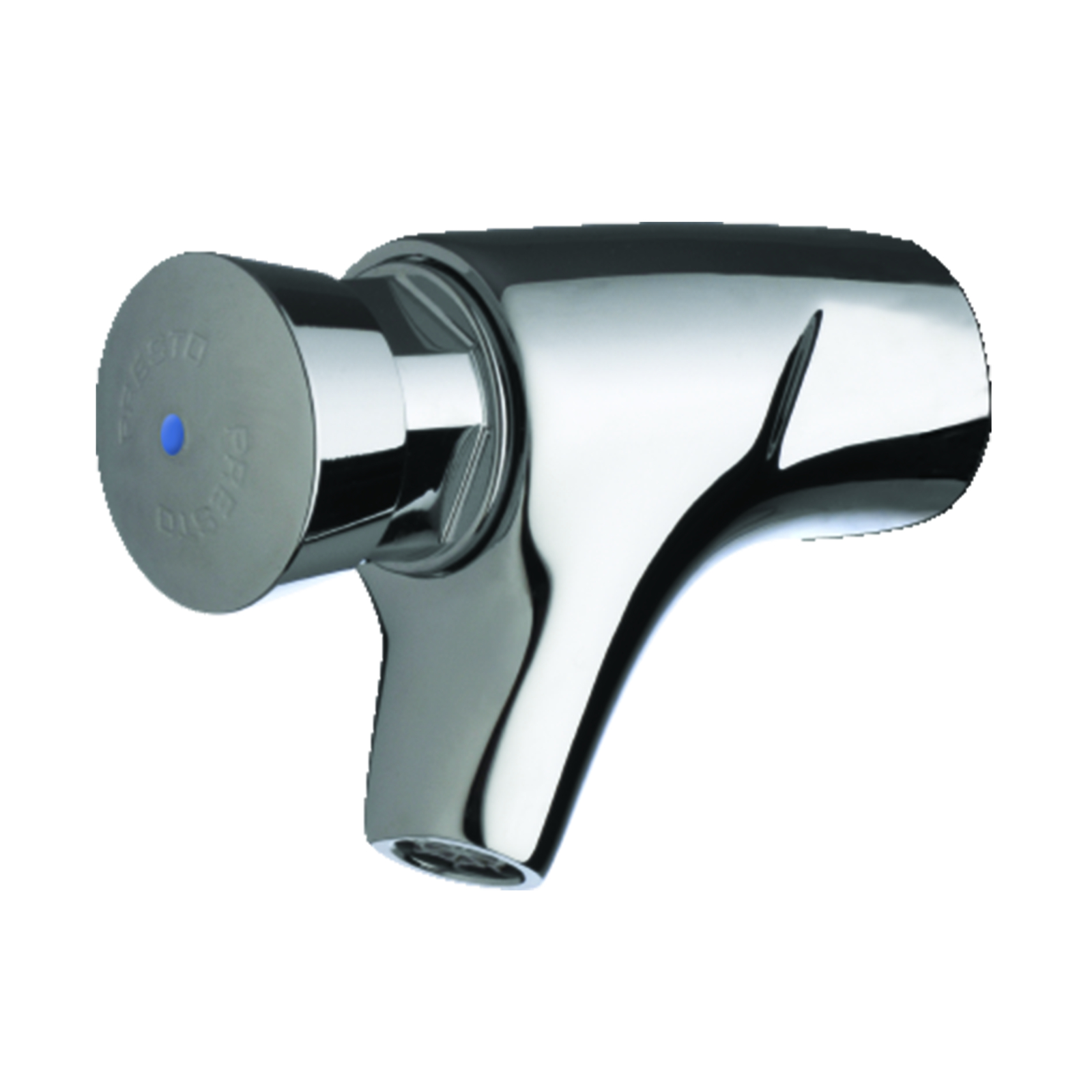 Robinet lavabo mural temporisé 15s froid G3/8 PRESTO - 62000