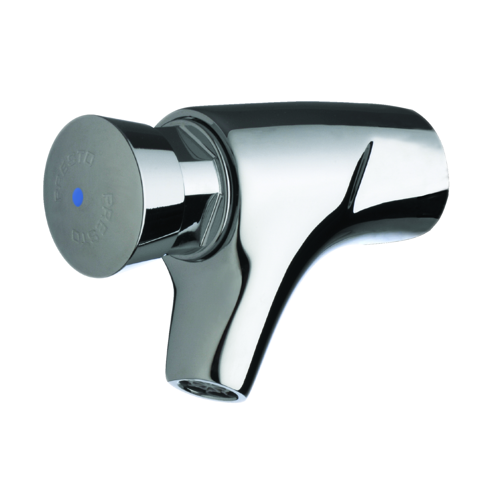 Robinet simple lavabo mural temporisé 15s froid G1/2 PRESTO - 63100