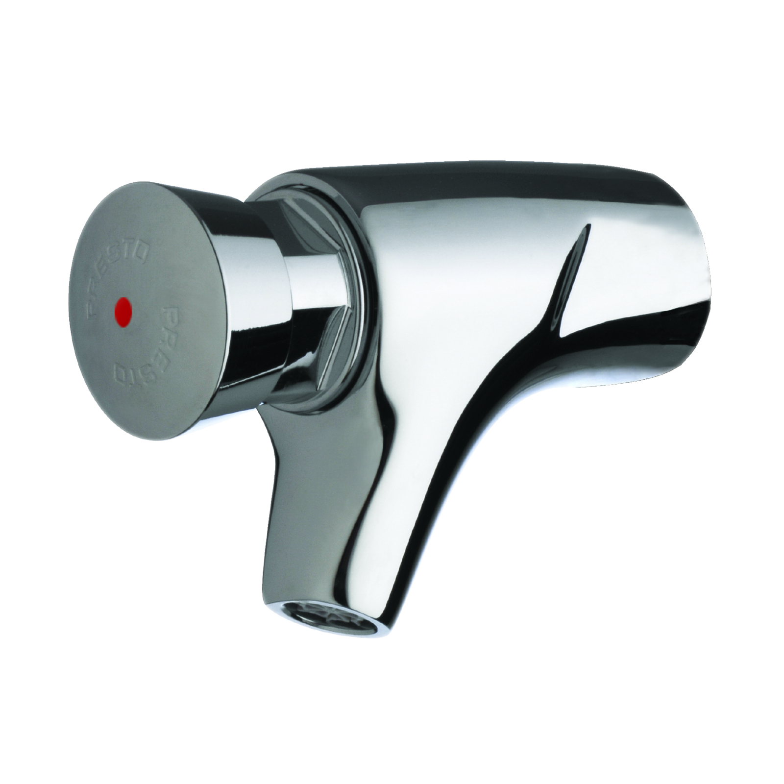 Robinet simple lavabo mural temporisé 15s chaud G1/2 PRESTO - 63120