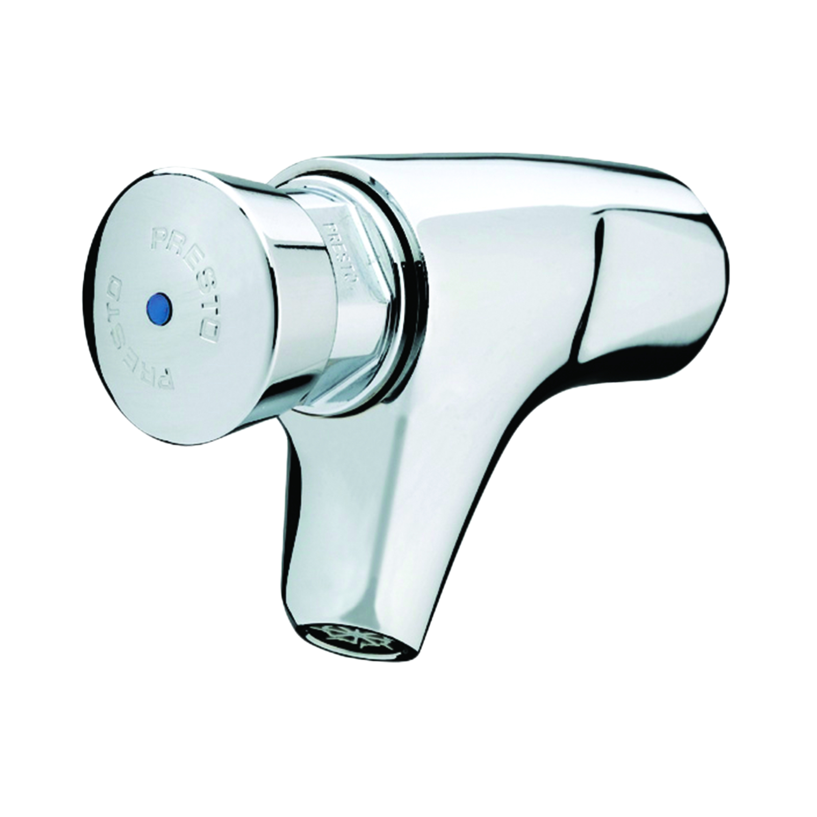 Robinet lavabo mural temporisé 4-8s froid G1/2 18l/min PRESTO - 63200