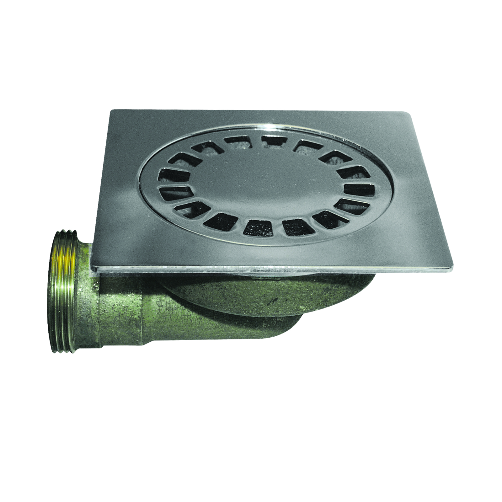 Siphon de sol 120x120 mm sortie horizontale 1