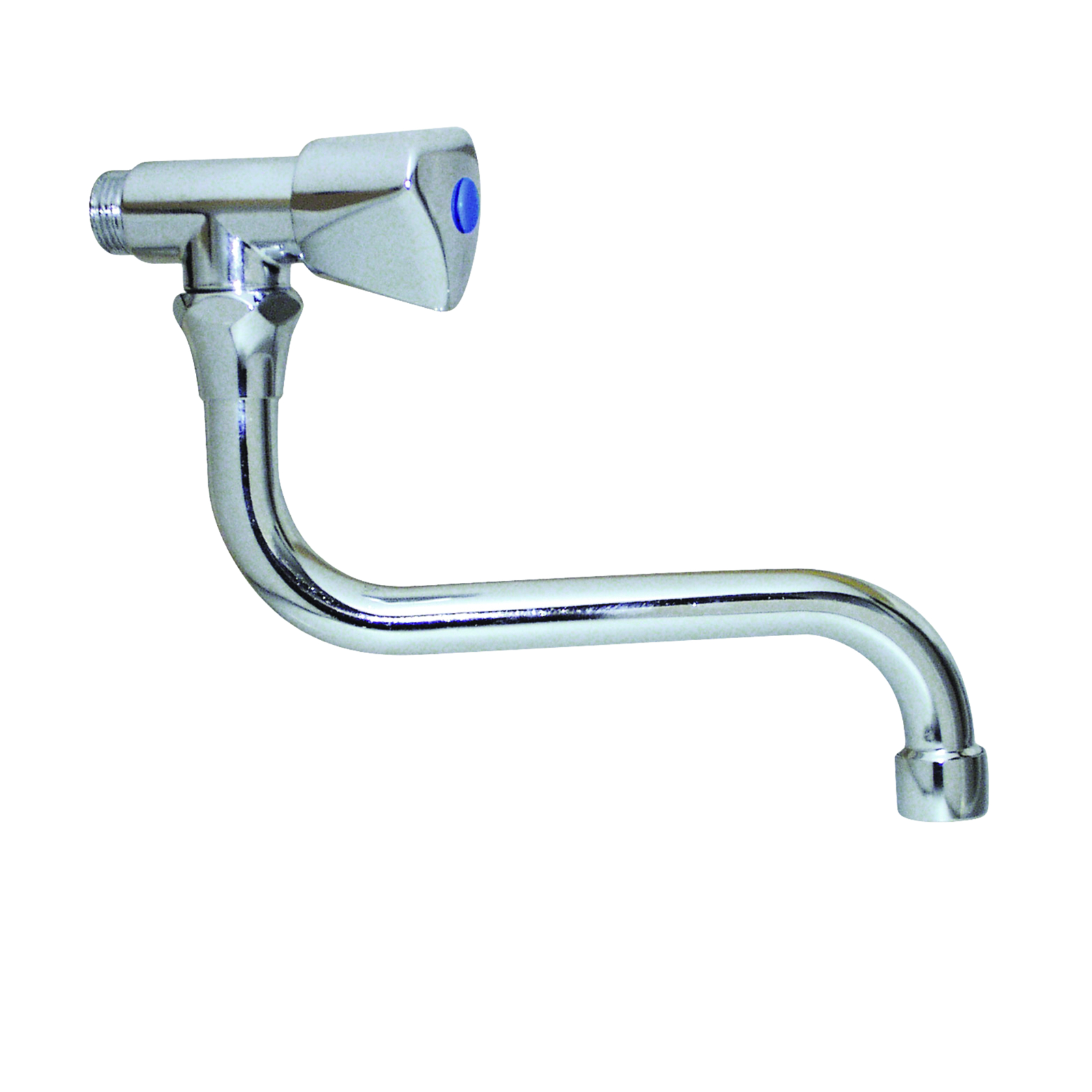 Robinet mural évier tête à clapet bec 150 mm PRESTO - 70704
