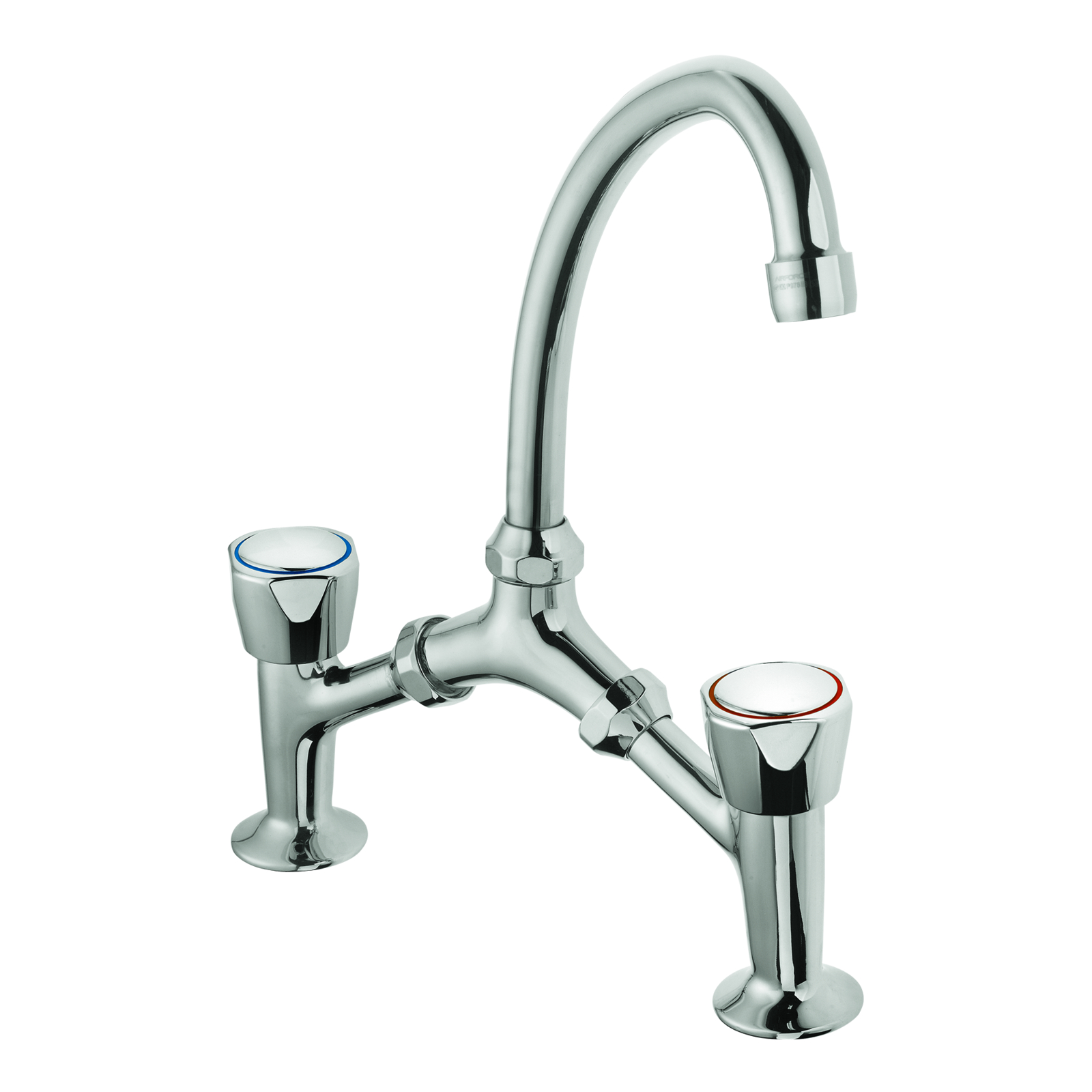 Mélangeur lavabo 2 trous bec 200 mm tête céramique PRESTO - 70765