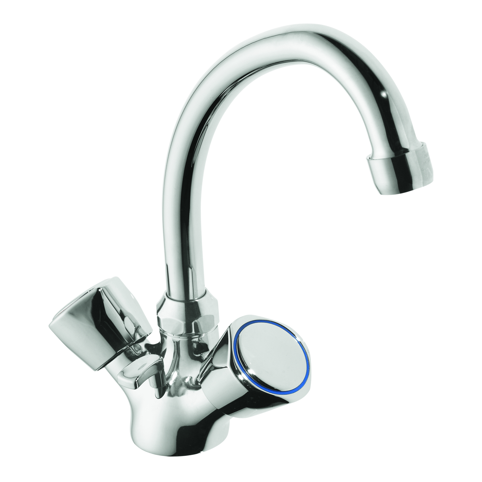 Mélangeur lavabo monotrou tête céramique PRESTO - 70767