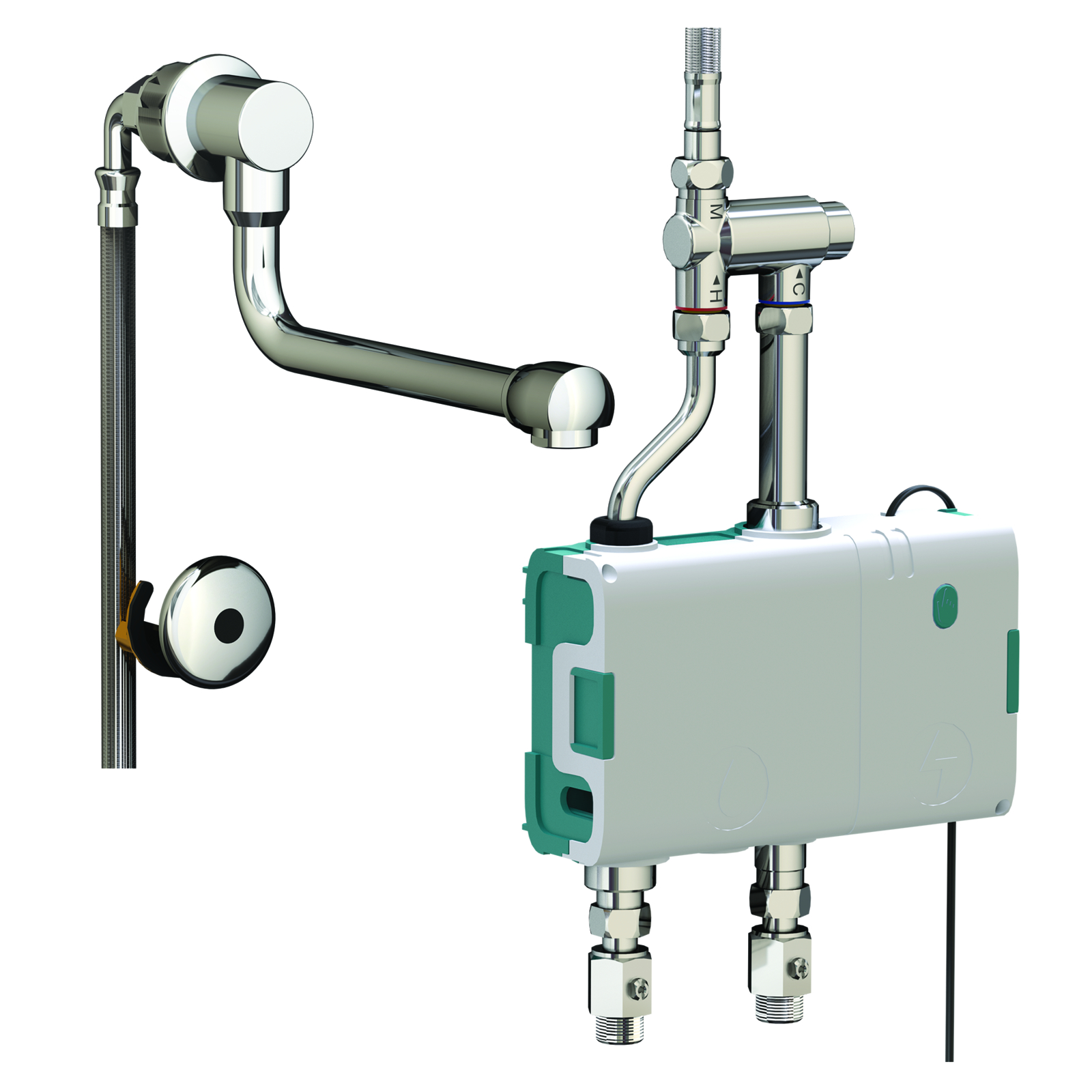 Kit boîtier électronique Mastermix avec rejet bec fixe S200 S95 230V avec régulateur thermostatique SANIFIRST - 74024