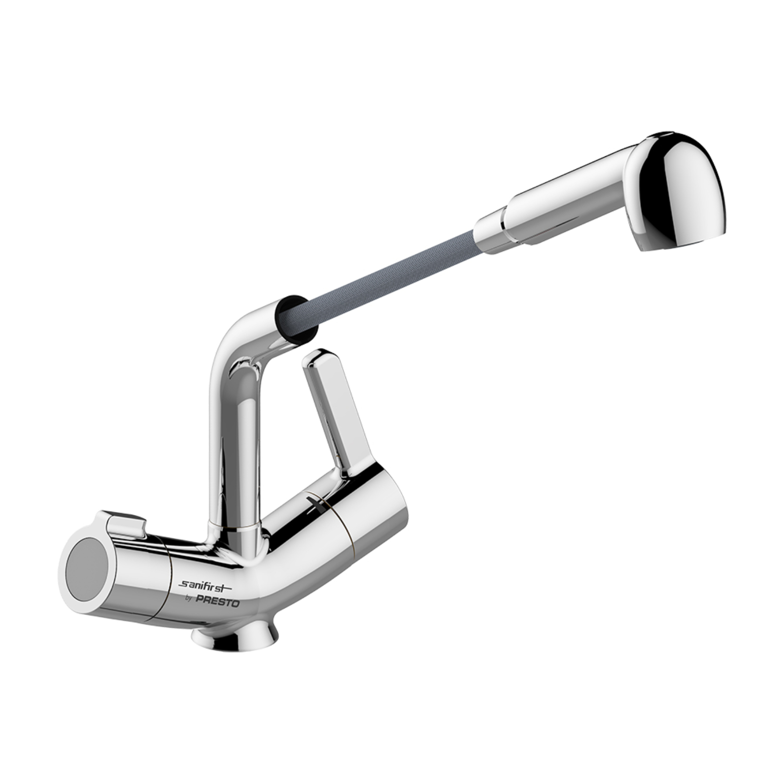 Mitigeur thermostatique paillasse bébé douchette extractible bec orientable PRESTO - 74080