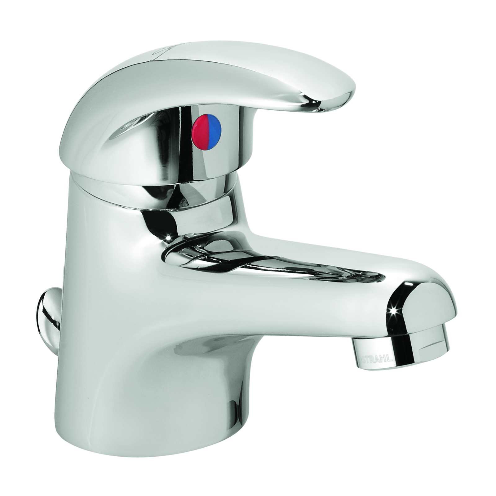 Mitigeur lavabo bec fixe 53,5 mm manette pleine avec vidage SANIFIRST - 75023