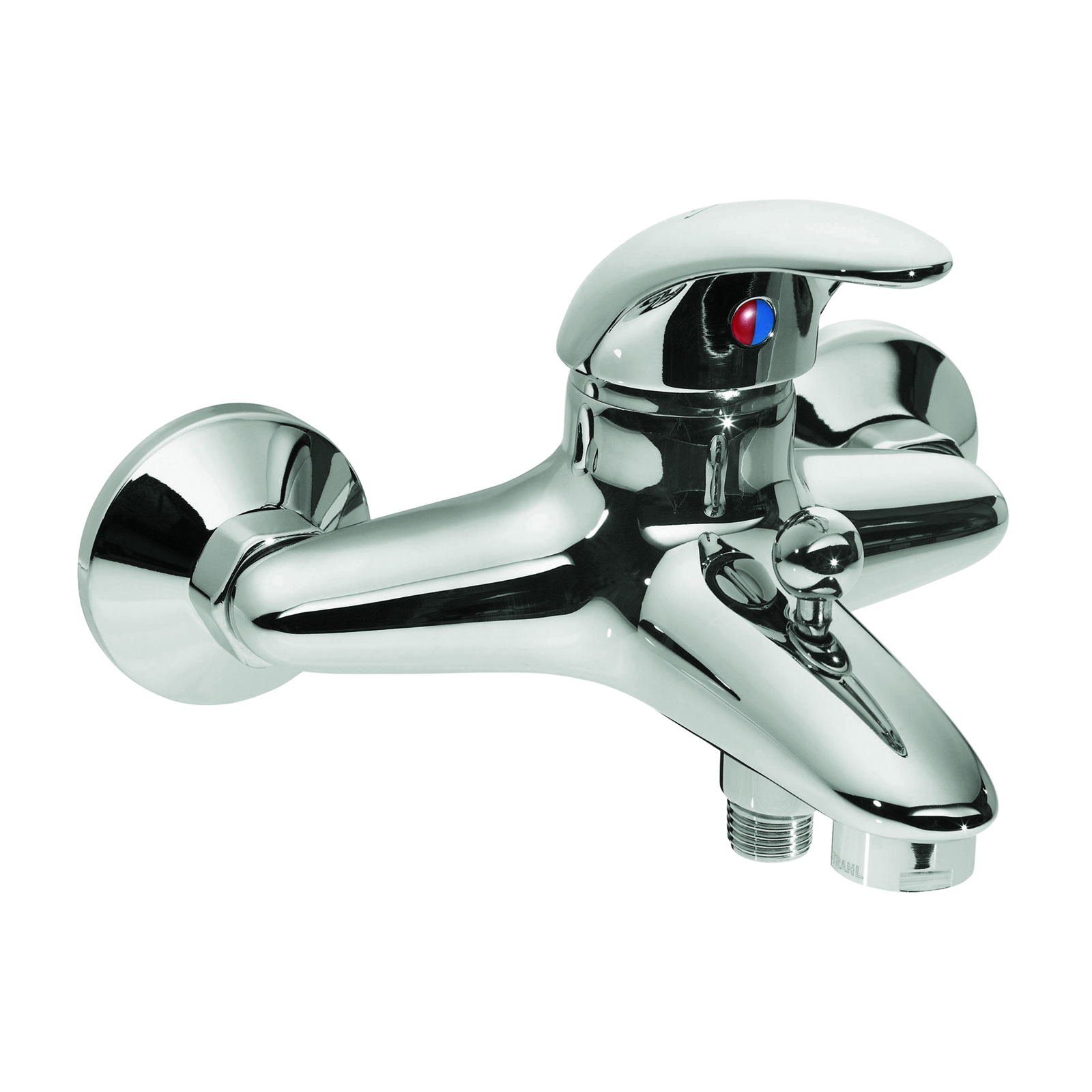 Mitigeur bain-douche 150 mm manette pleine avec rosaces et raccords SANIFIRST - 75032
