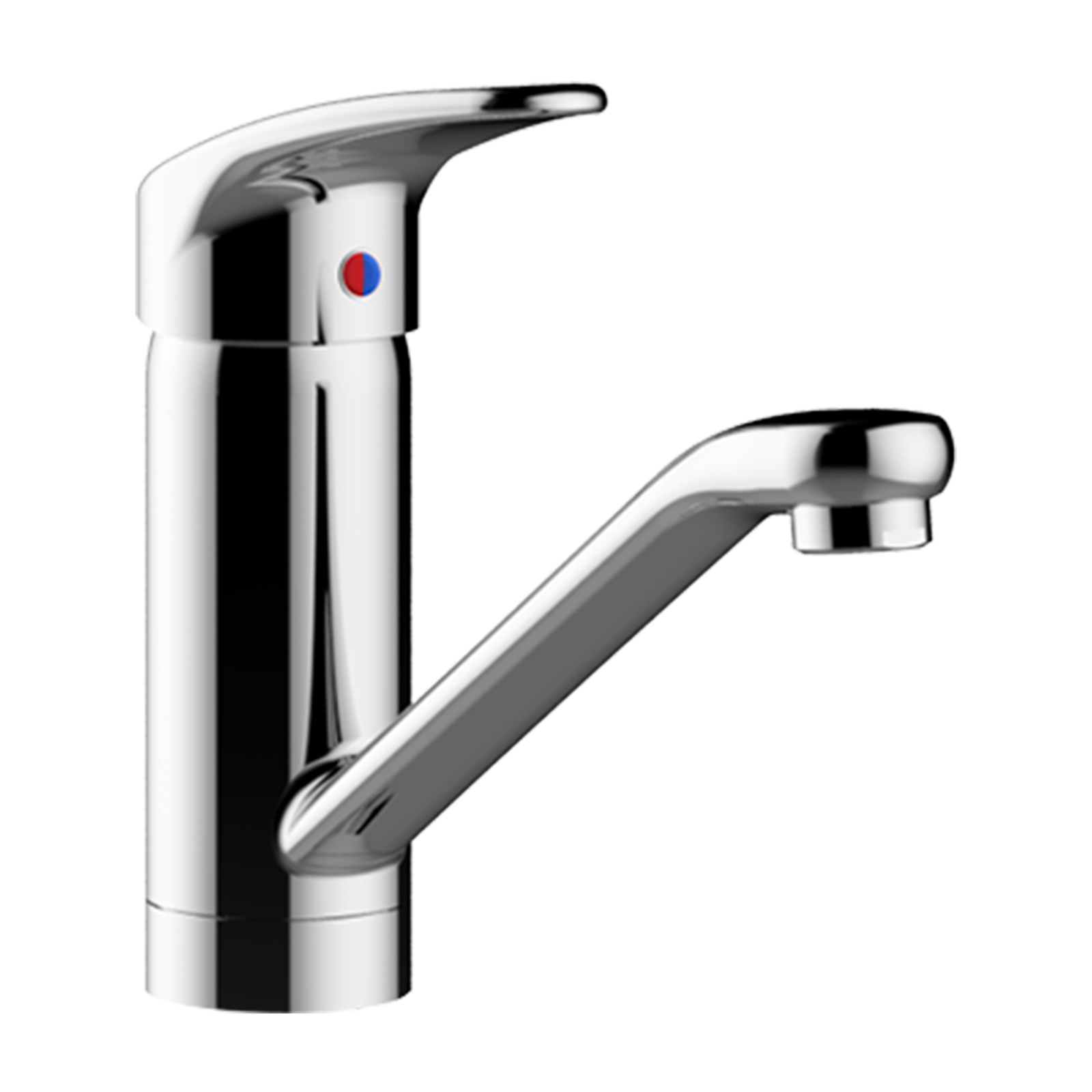 Mitigeur lavabo hospitalier cartouche céramique h100 bec fixe ou orientable SANIFIRST - 75061
