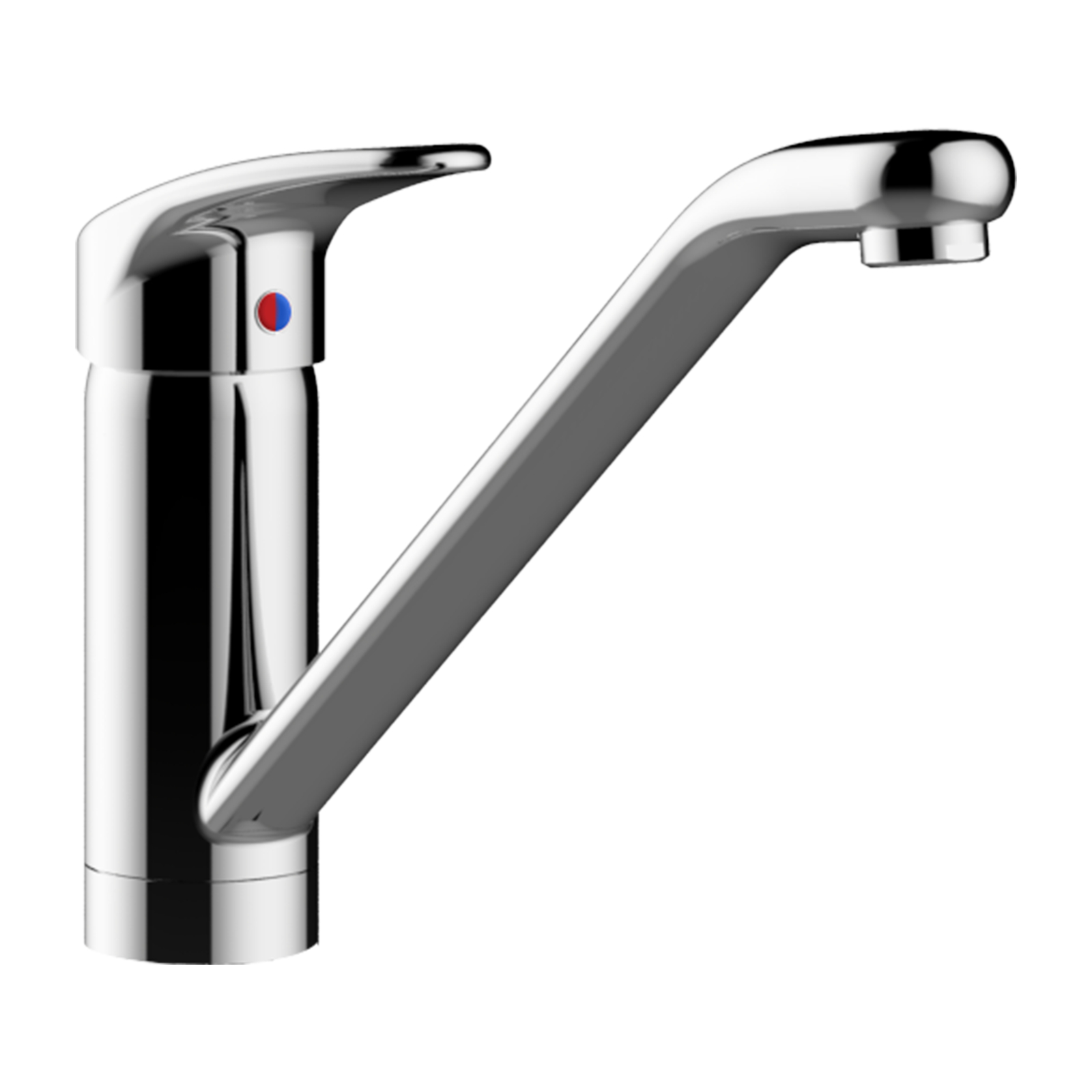 Mitigeur évier hospitalier cartouche céramique h160 bec fixe ou orientable SANIFIRST - 75065