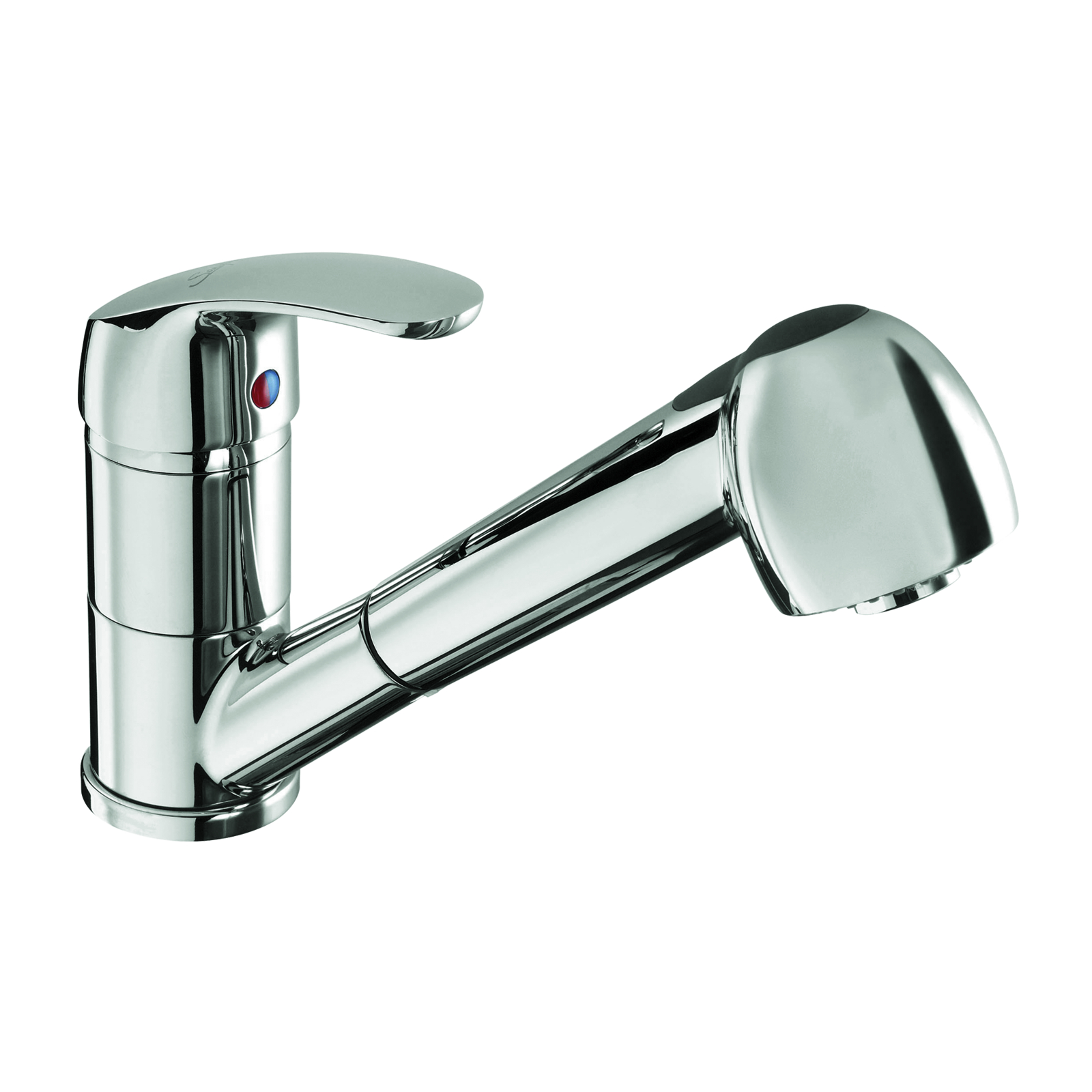 Mitigeur d'évier douchette extractible manette pleine SANIFIRST - 75070