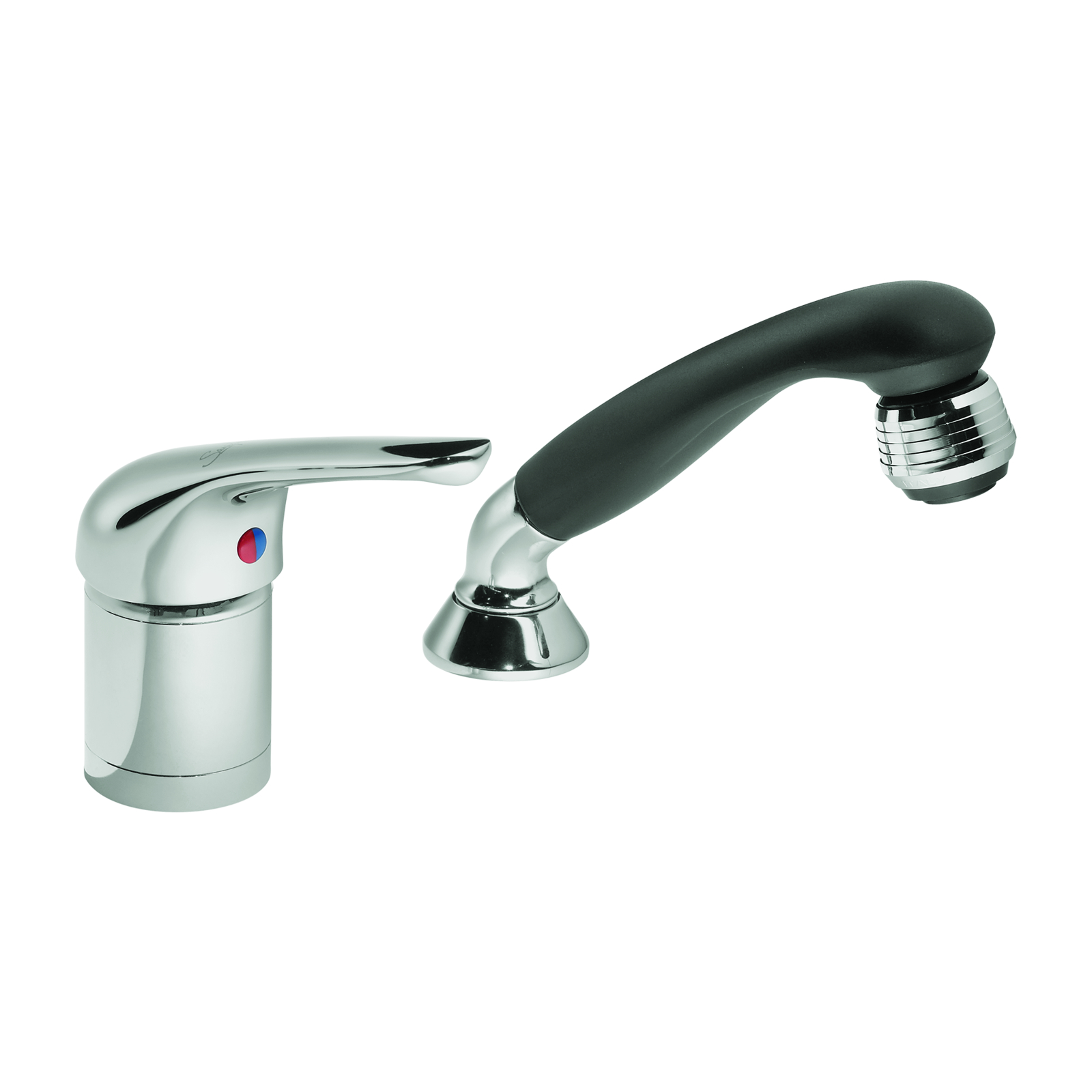 Mitigeur coiffeur avec douchette déportée manette pleine SANIFIRST - 75093