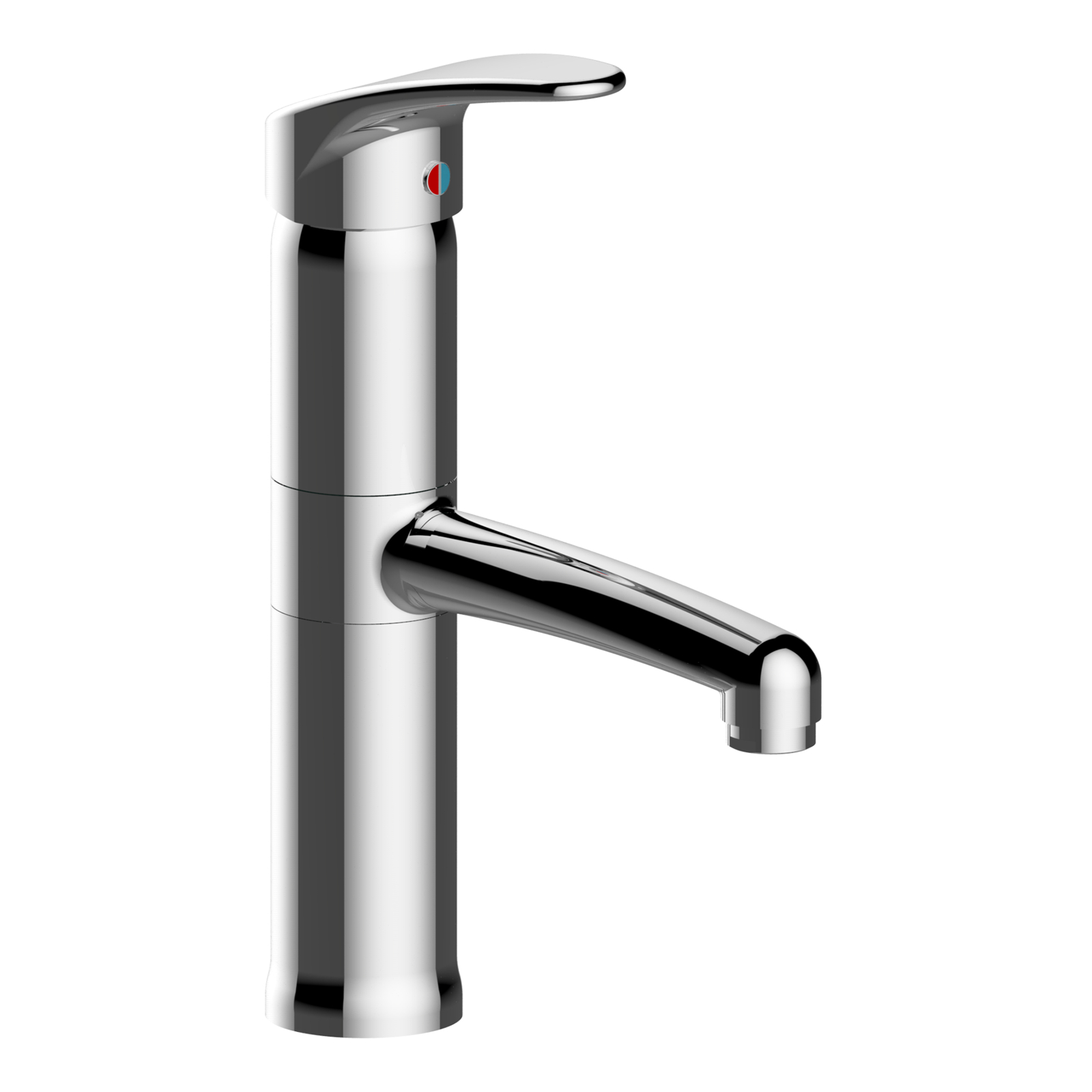 Mitigeur lavabo hospitalier cartouche EP h100 s150 bec fixe ou orientable SANIFIRST - 75125