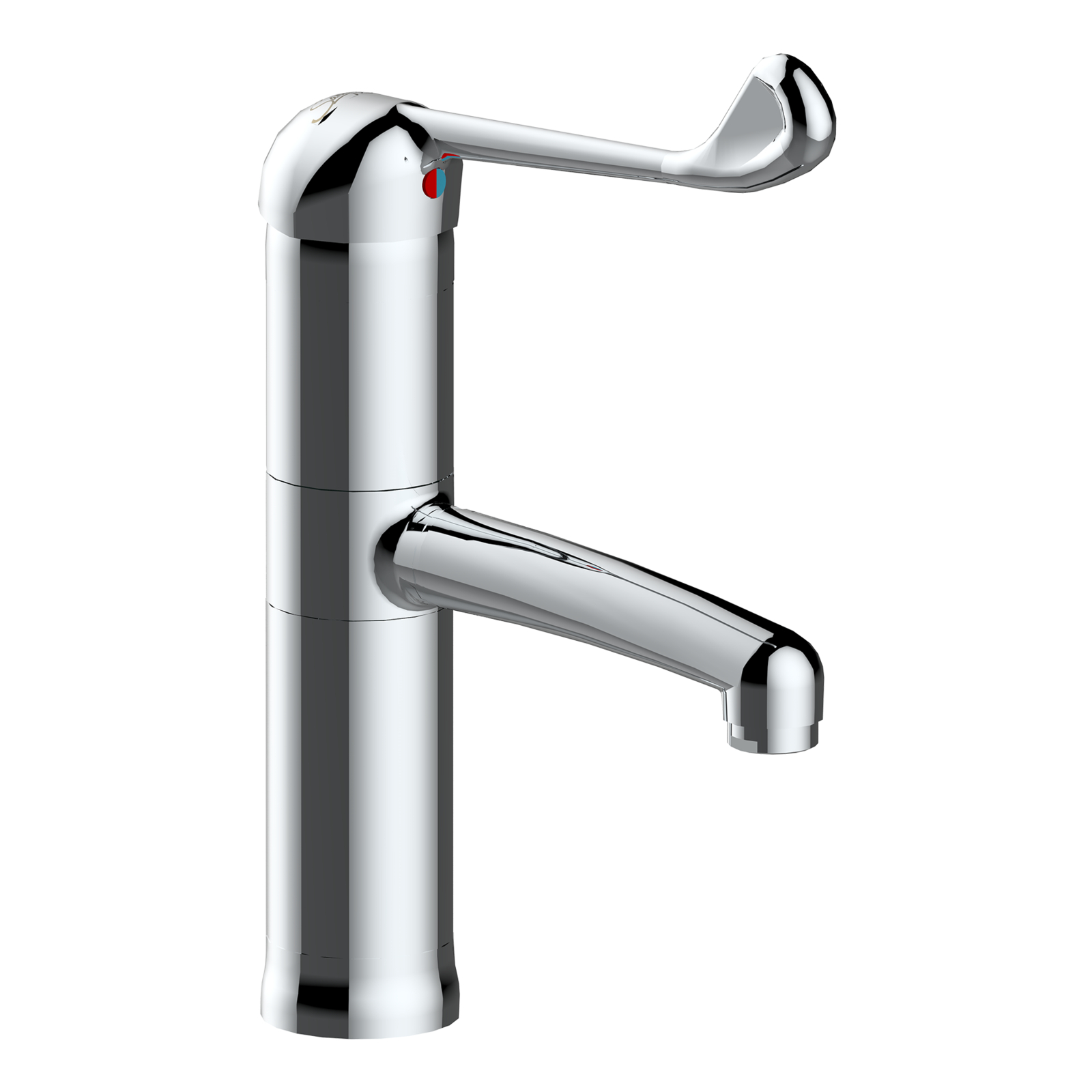 Mitigeur hospitalier cartouche EP h100 s150 bec fixe ou orientable SANIFIRST - 75127