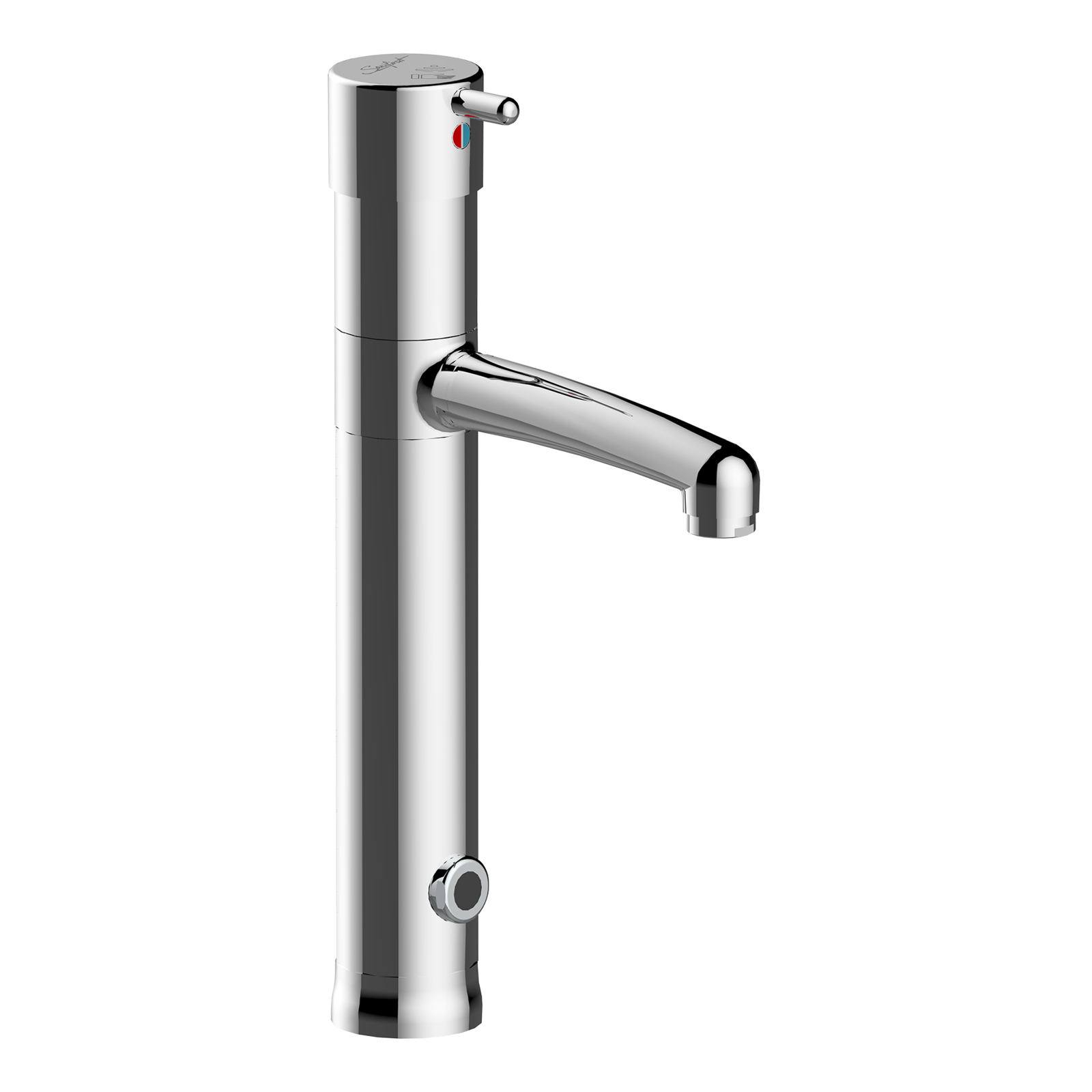 Mitigeur électronique secteur hauteur 200 mm saillie 150 mm bec fixe ou orientable SANIFIRST - 75151