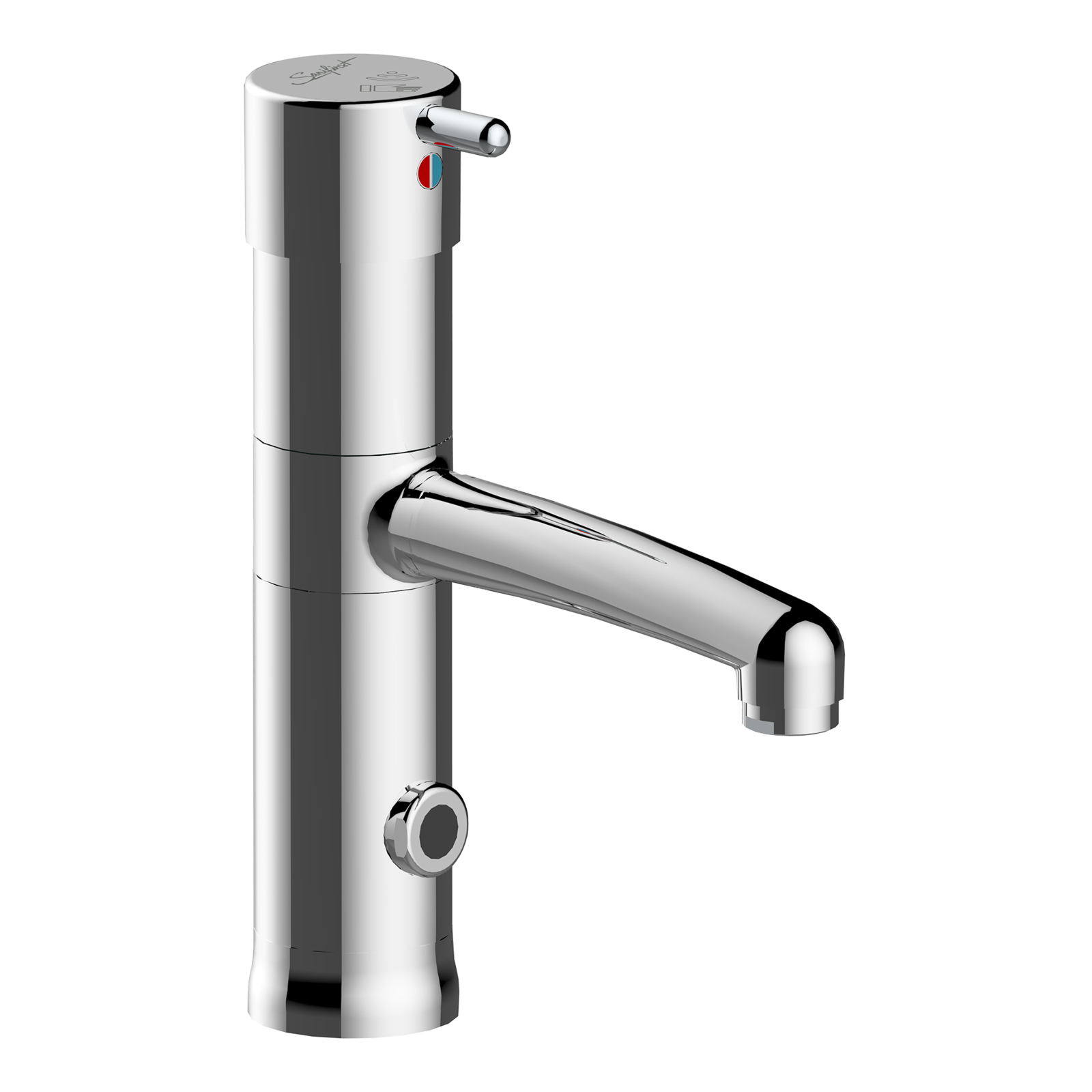 Mitigeur électronique hospitalier bec fixe ou orientable h100 s150 pile SANIFIRST - 75163