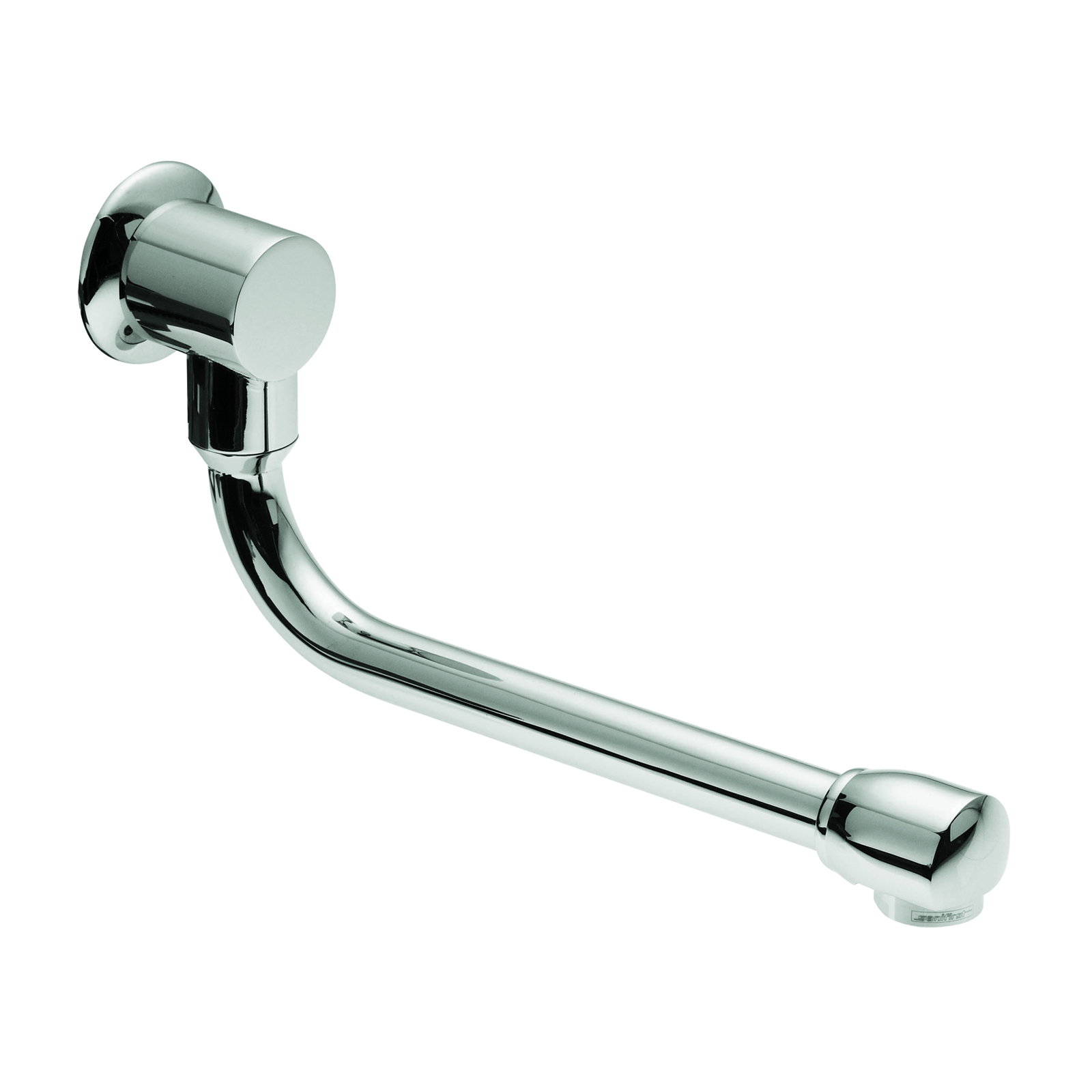 Rejet mural à bec par-dessous orientable démontable 200 mm SANIFIRST - 75230
