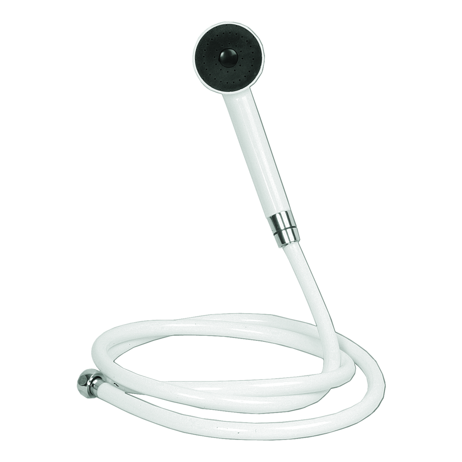 Kit douche jetable douchette 1 jet pluie flexible PVC 1100 mm SANIFIRST - 75269