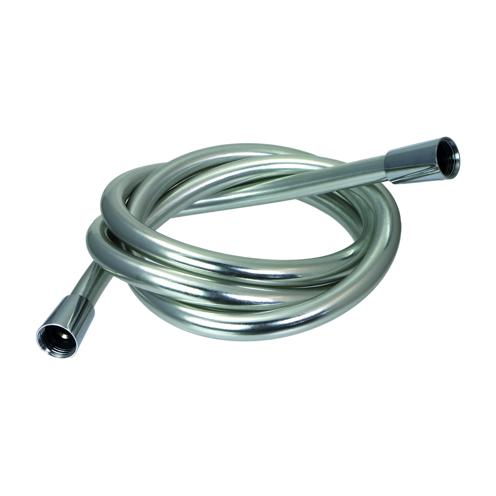 Flexible de douche synthétique lisse gris 1750 mm G1/2'' avec écrou prisonnier SANIFIRST - 75283