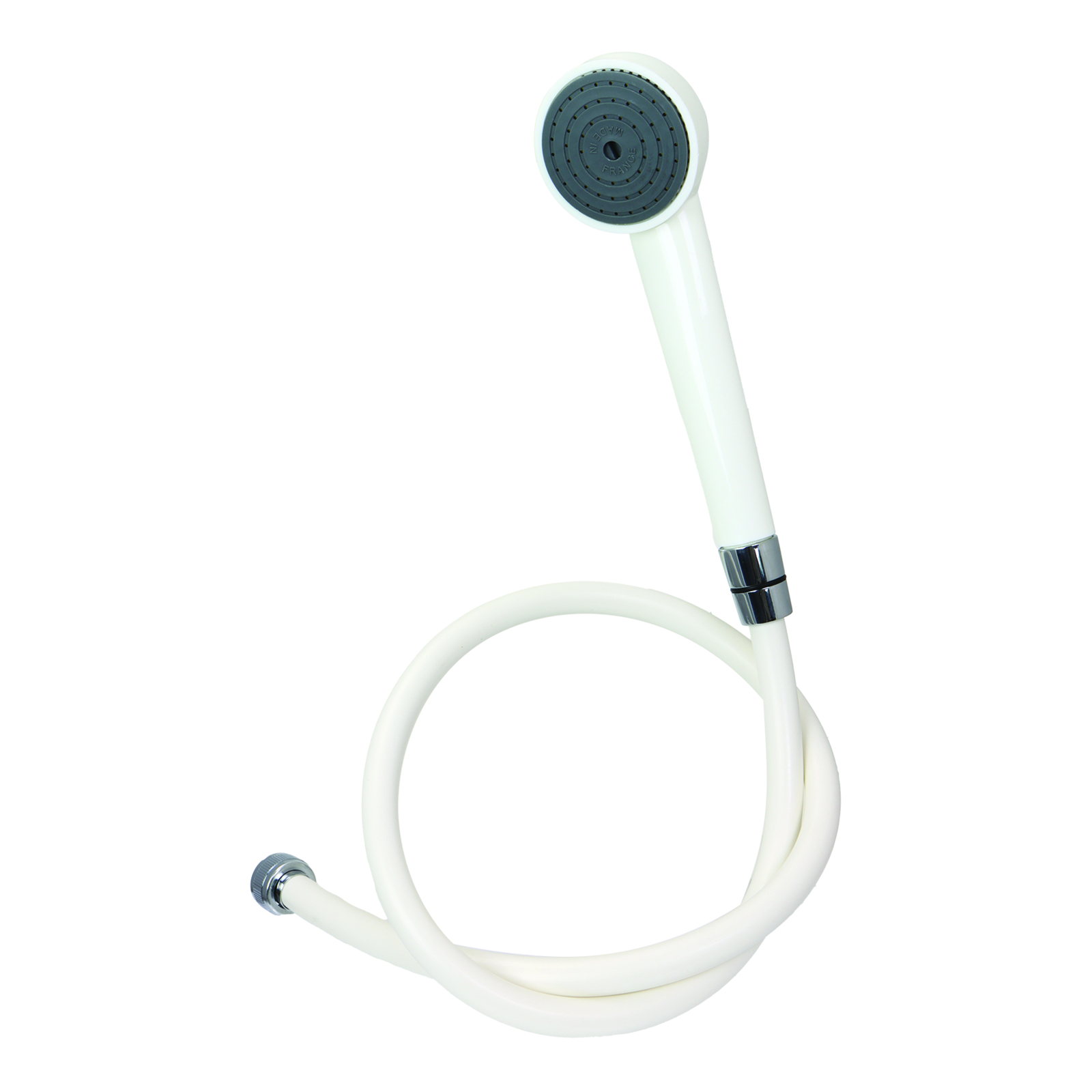 Kit de douche douchette 1 jet pluie flexible PVC 850 mm jetable SANIFIRST - 75342