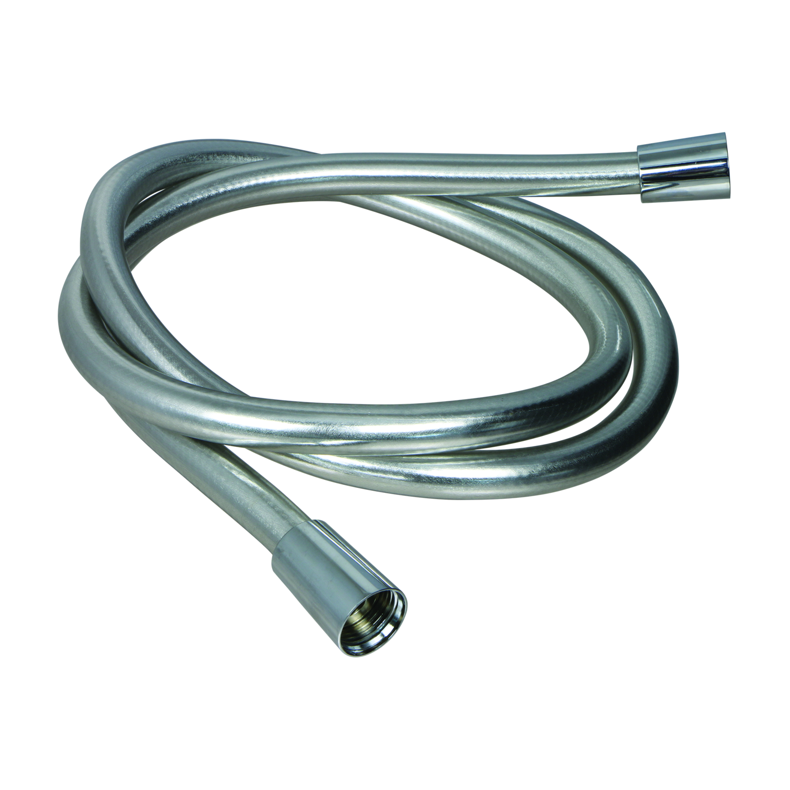 Flexible de douche synthétique lisse 1500 mm G1/2'' gris avec écrou prisonnier SANIFIRST - 75415
