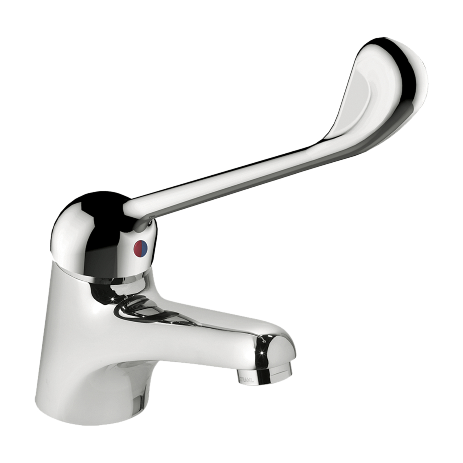 Mitigeur lavabo bec fixe 53,5 mm commande coude sans vidage SANIFIRST - 75615