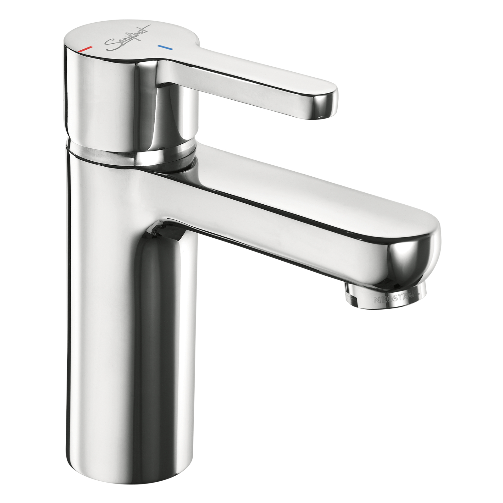 Mitigeur lavabo bec fixe h 92 mm manette fine cartouche C3 sans vidage SANIFIRST - 75617