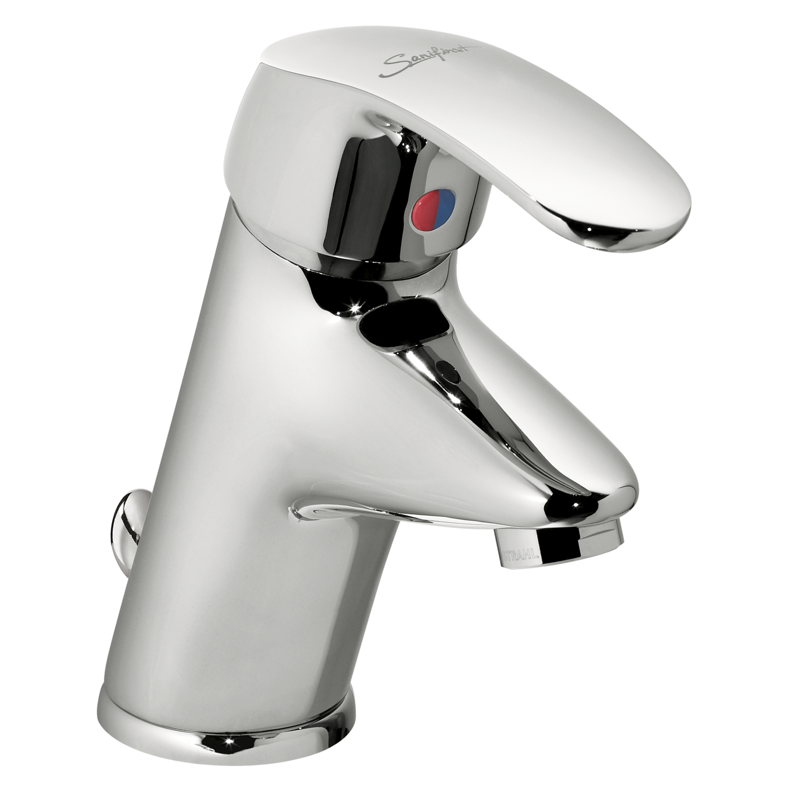 Mitigeur lavabo bec fixe hauteur 78,5 mm avec vidage SANIFIRST - 75634