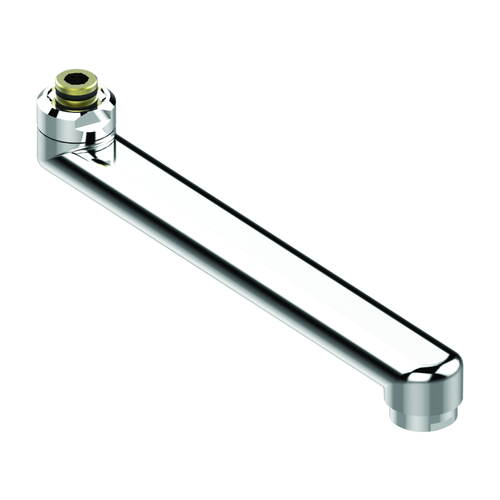 Bec orientable vers le bas mitigeur douche 200 mm chromé SANIFIRST - 75704