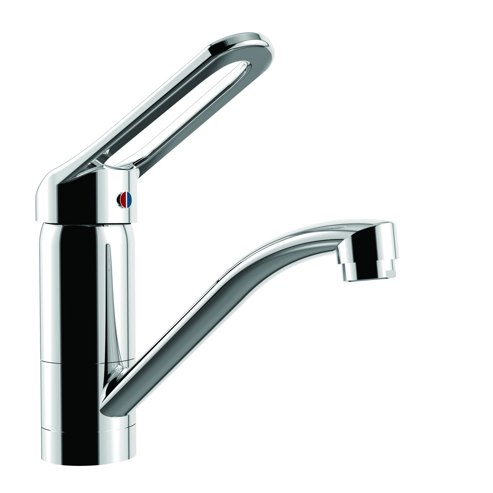 Mitigeur lavabo hospitalier cartouche EP h100 bec fixe ou orientable SANIFIRST - 75715