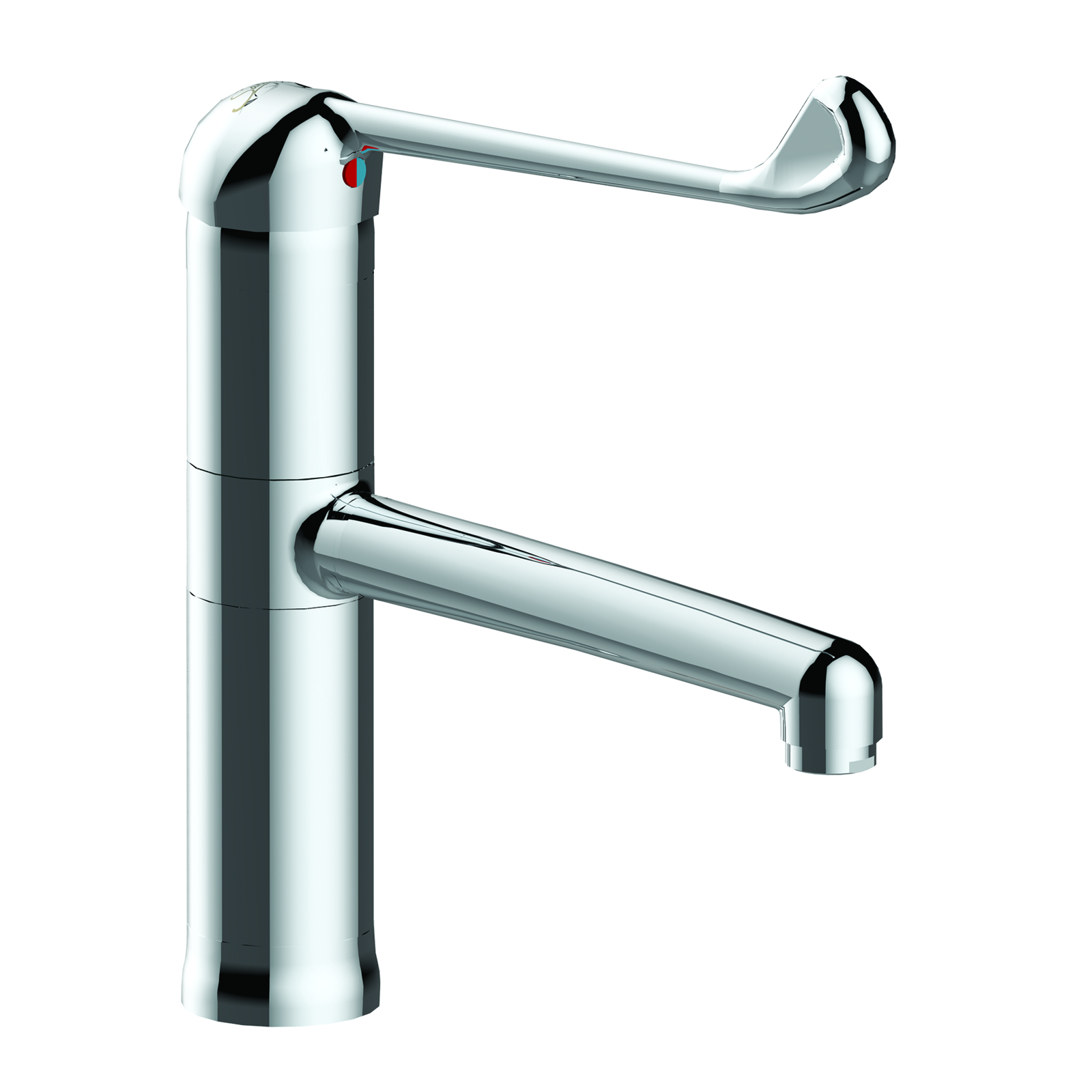 Mitigeur hospitalier cartouche EP h100 s200 bec fixe ou orientable SANIFIRST - 75718