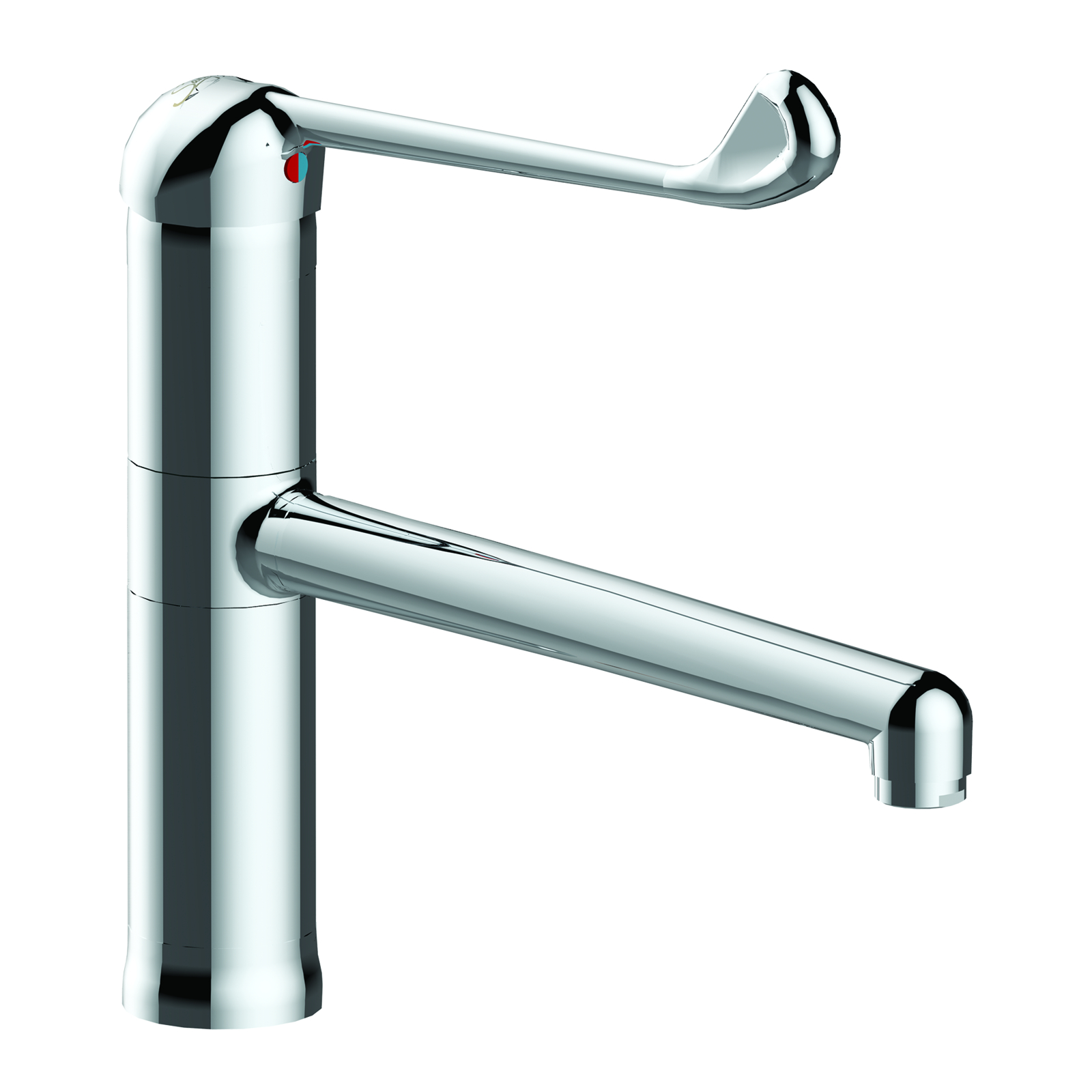 Mitigeur hospitalier cartouche EP h100 bec fixe ou orientable SANIFIRST - 75719