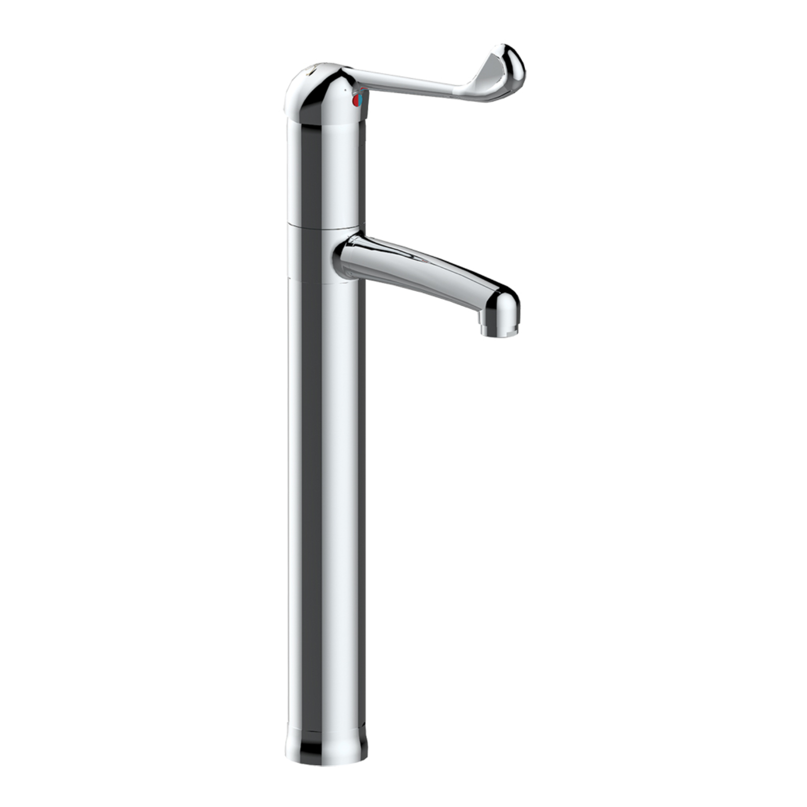 Mitigeur lavabo Modul'Mix bec fixe commande coude hauteur 300 mm sans vidage SANIFIRST - 75720