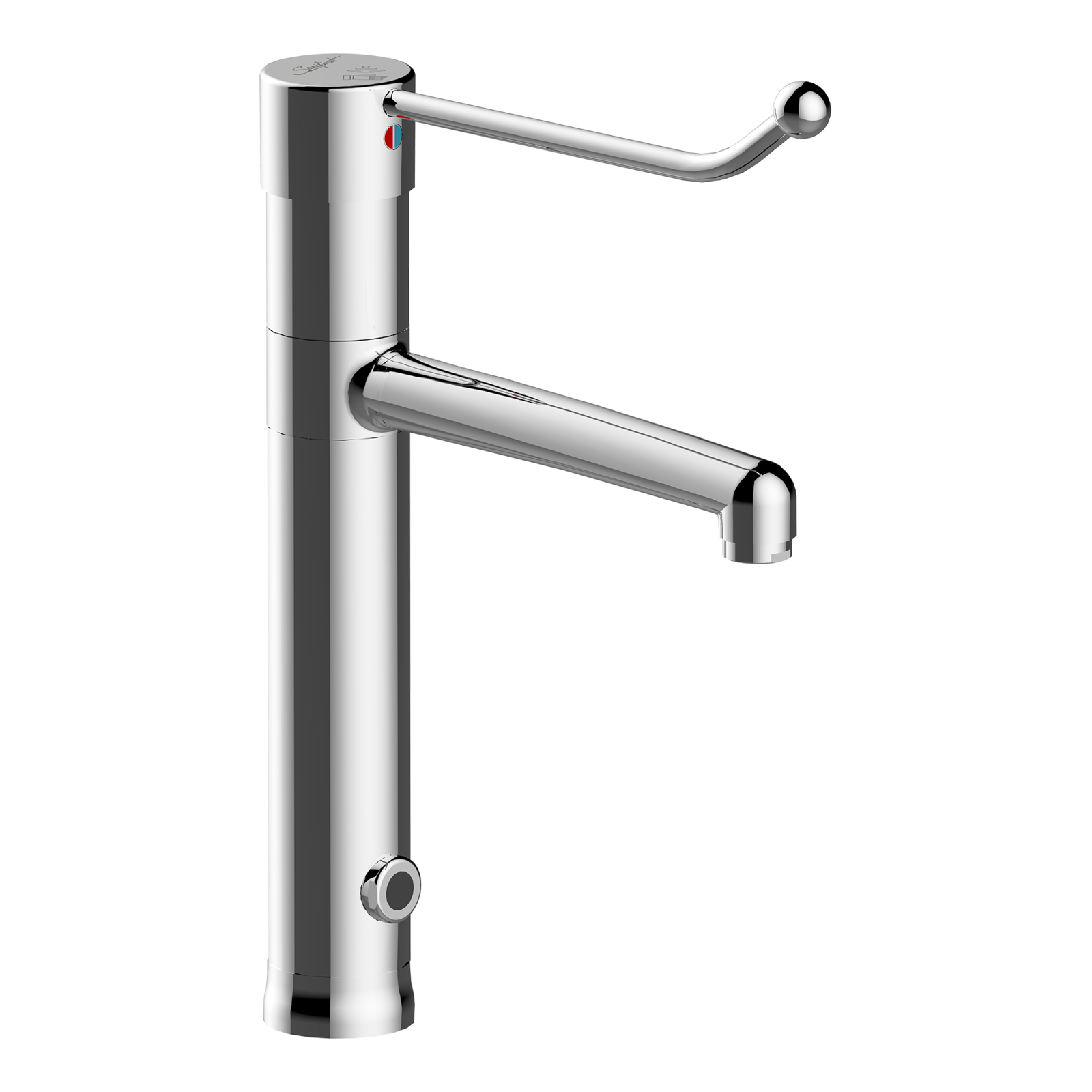 Mitigeur électronique hospitalier bec fixe ou orientable h200 s200 pile SANIFIRST - 75874
