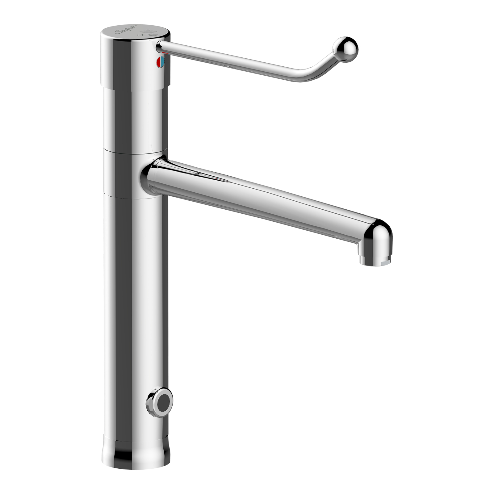 Mitigeur électronique à pile hauteur 250 mm bec fixe ou orientable SANIFIRST - 75875