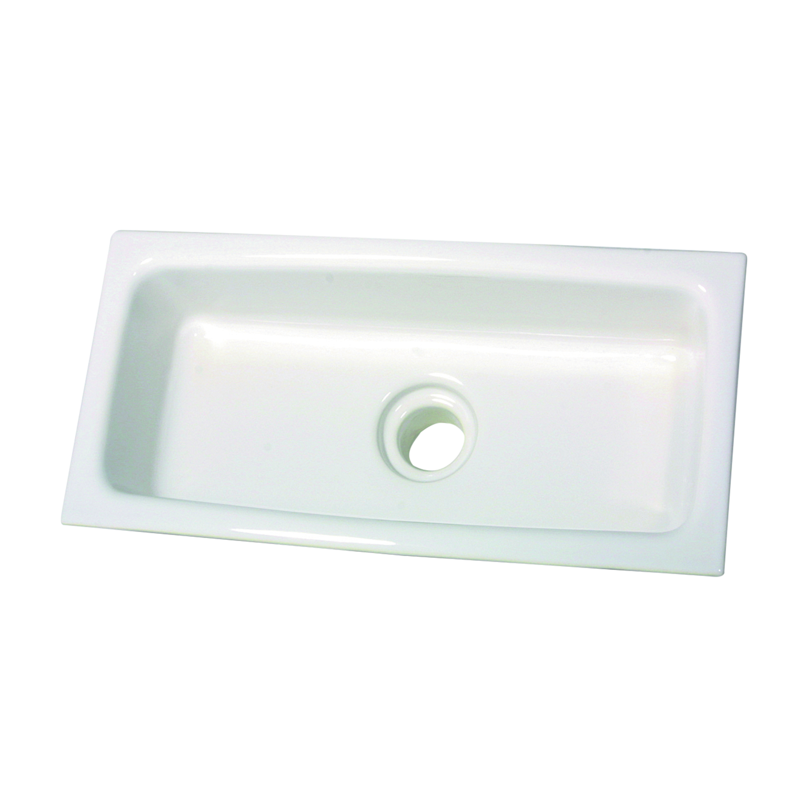 Cuve céramique 150 x 300 mm à encastrer avec grille sans trop plein SANIFIRST - 76216
