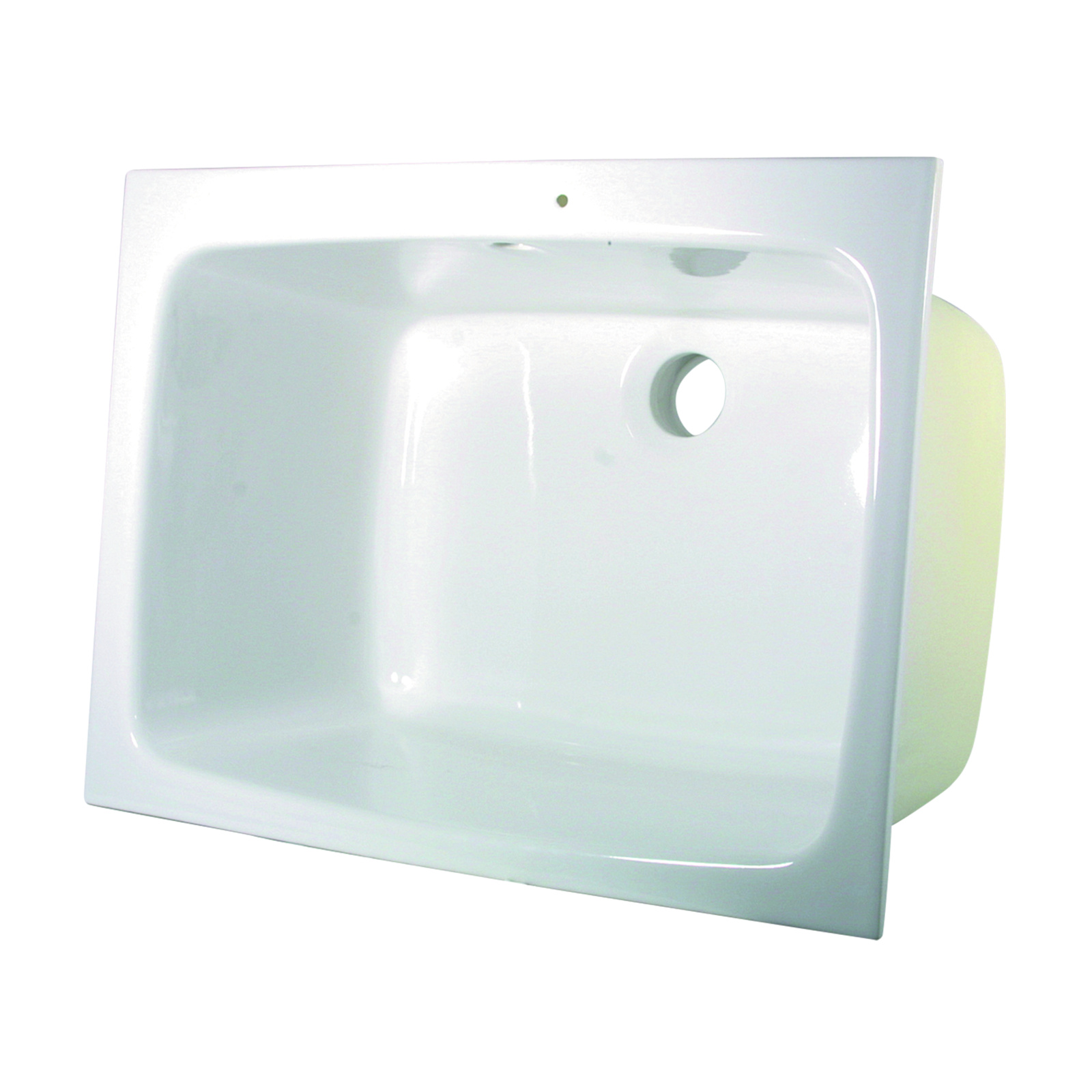 Cuve céramique 450 x 610 mm à encastrer avec trop plein SANIFIRST - 76220