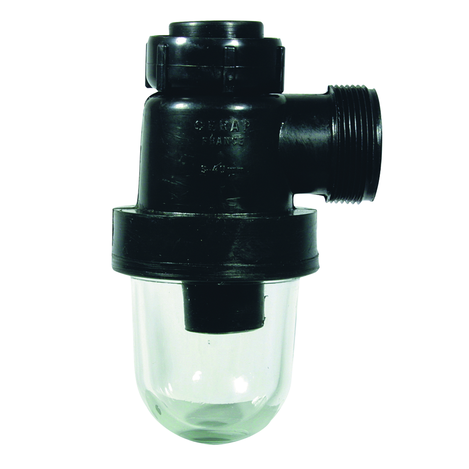 Siphon évacuation laboratoire culot verre ø40 mm SANIFIRST - 77053
