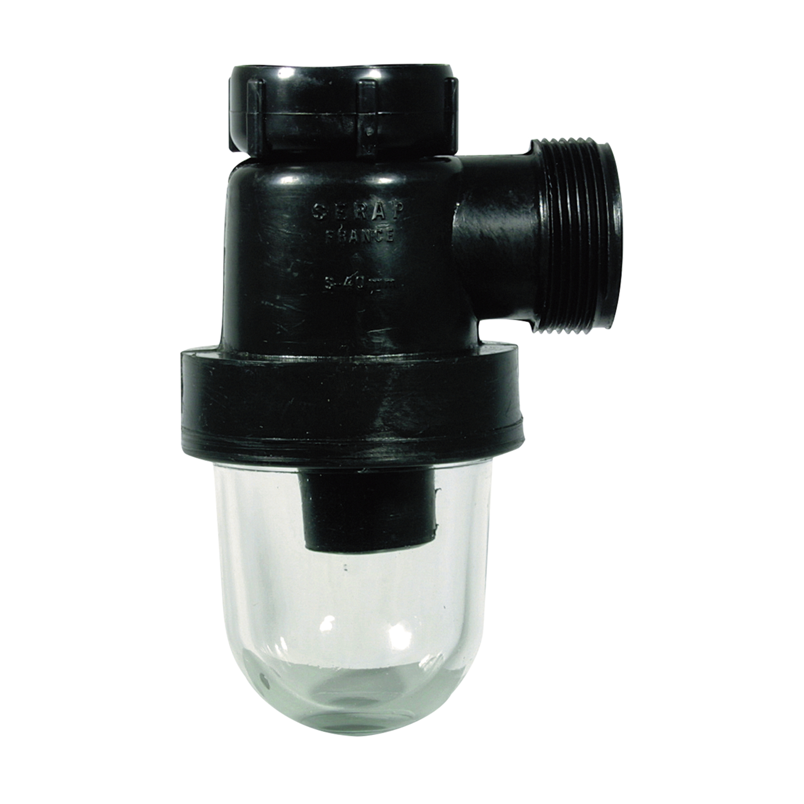 Siphon laboratoire culot verre 33 x 42 G1