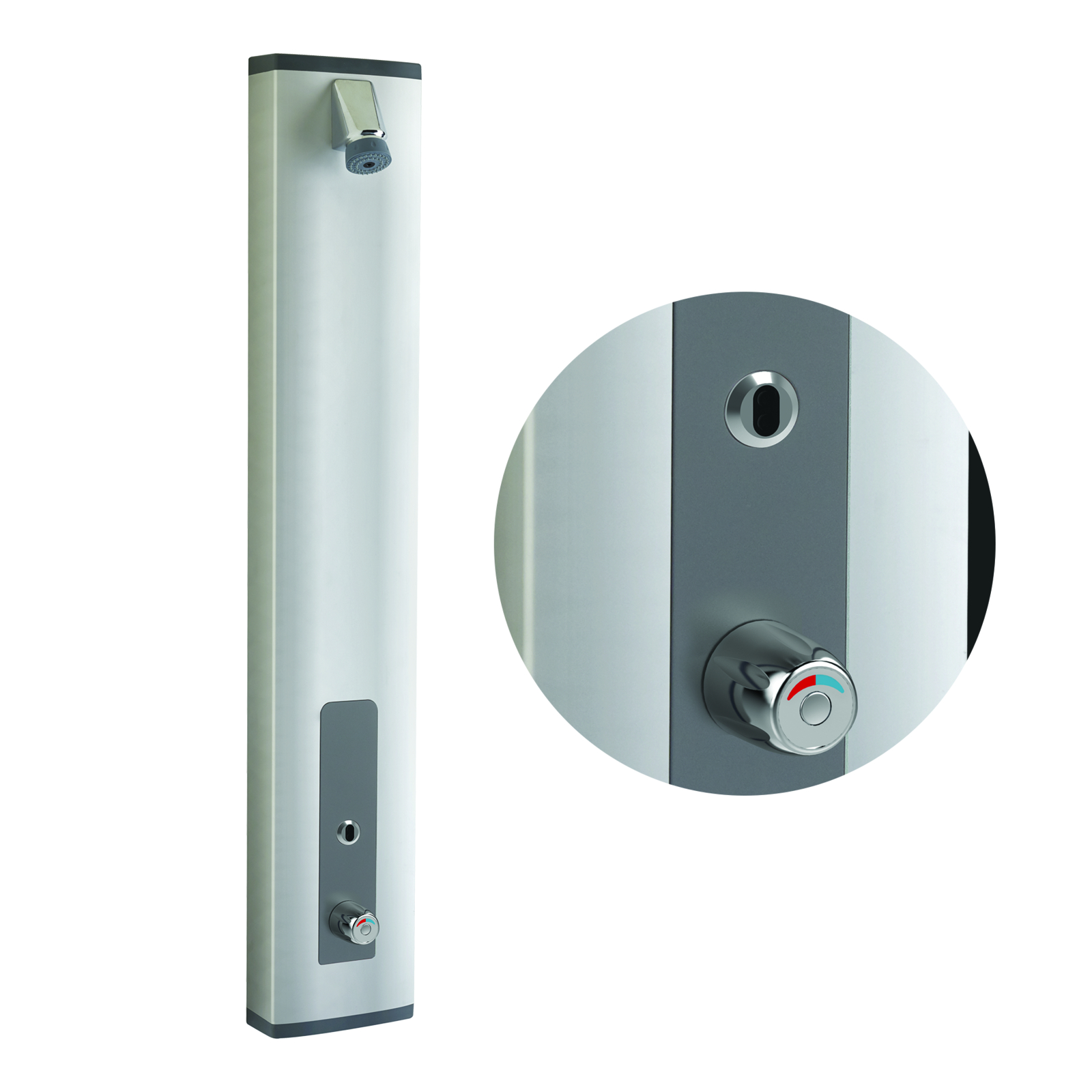 Mitigeur thermostatique douche temporisé sans contact pile Prestotem 2 Sensor PRESTO - 88884